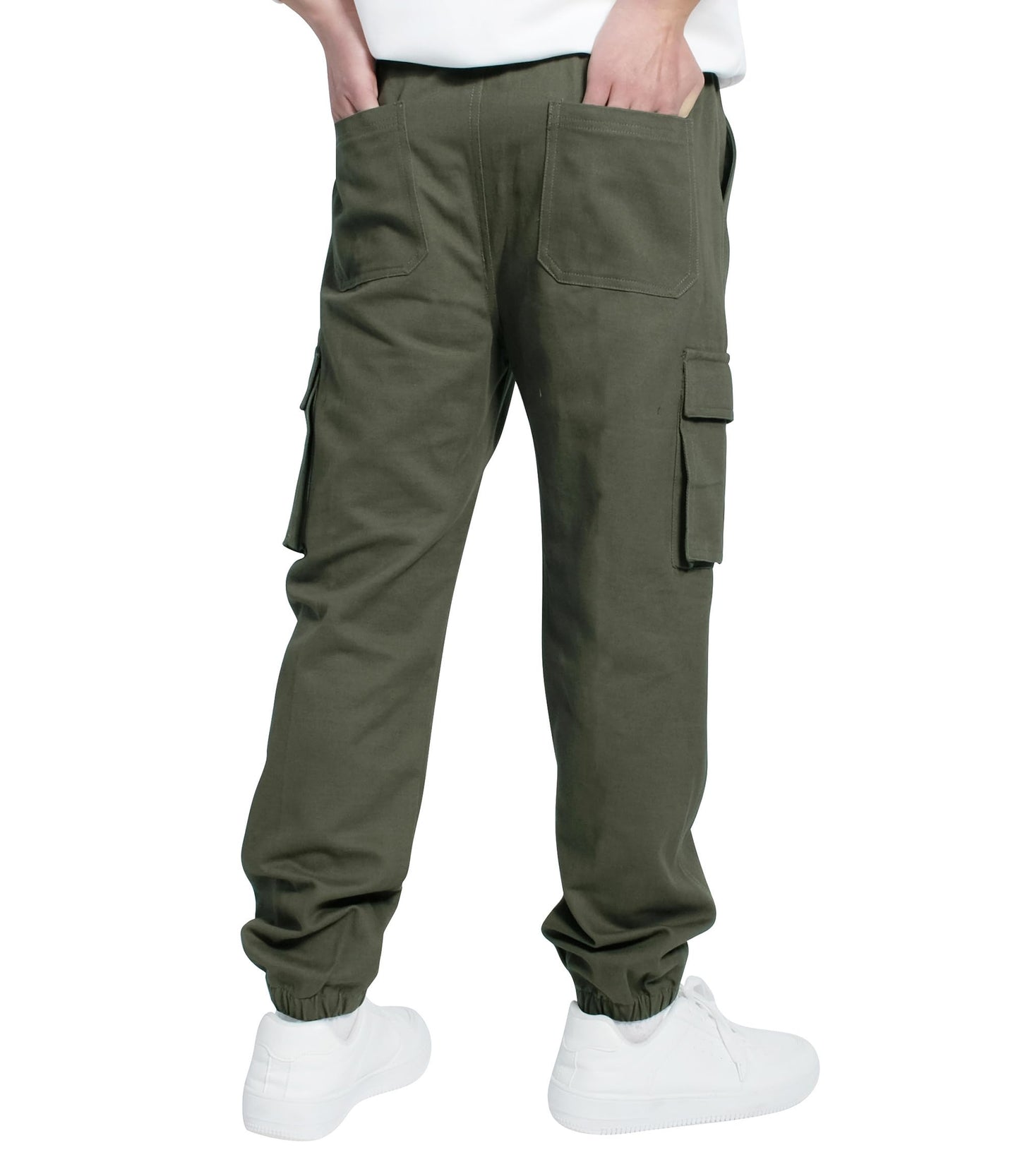 LAUSONS Hosen für Jungen Cargohose Kinder Hose Cargo Jogginghose Freizeithose mit Gummizug