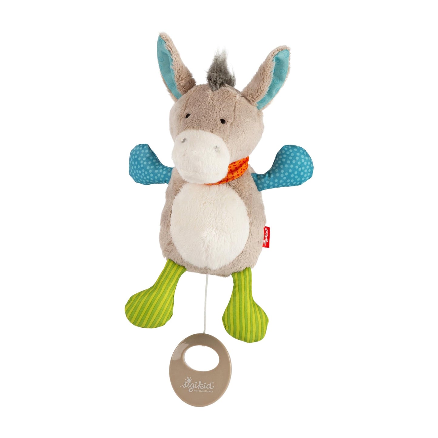 SIGIKID 40356 Spieluhr Hase Musik Mädchen und Jungen Babyspielzeug empfohlen ab Geburt mehrfarbig