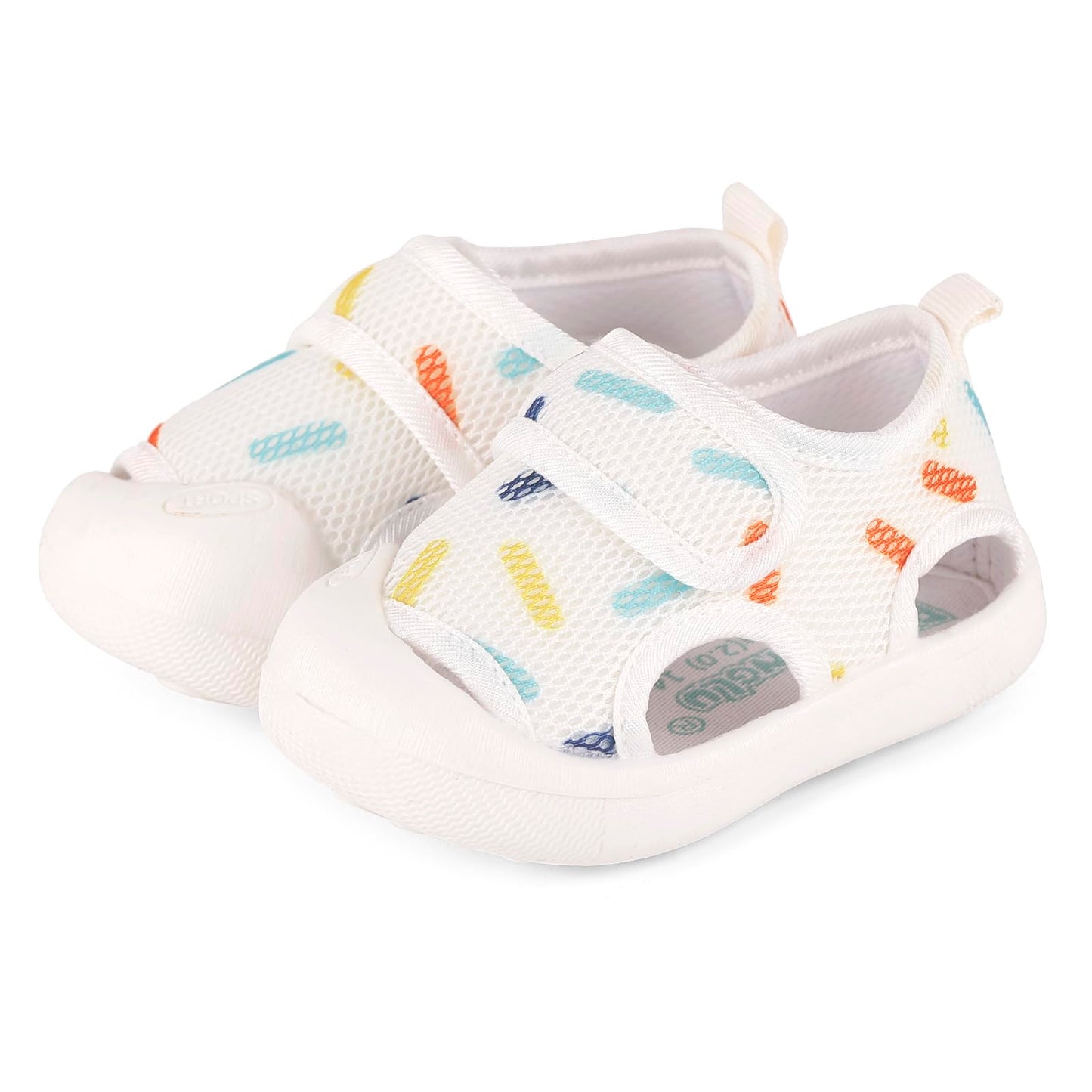 Cheerful Mario Babyschuhe 0-3 Jahre Sport Sandalen für Jungen und Mädchen – Lauflernsandalen für Kleinkinder Sommer Barfußschuhe Erste Schuhe