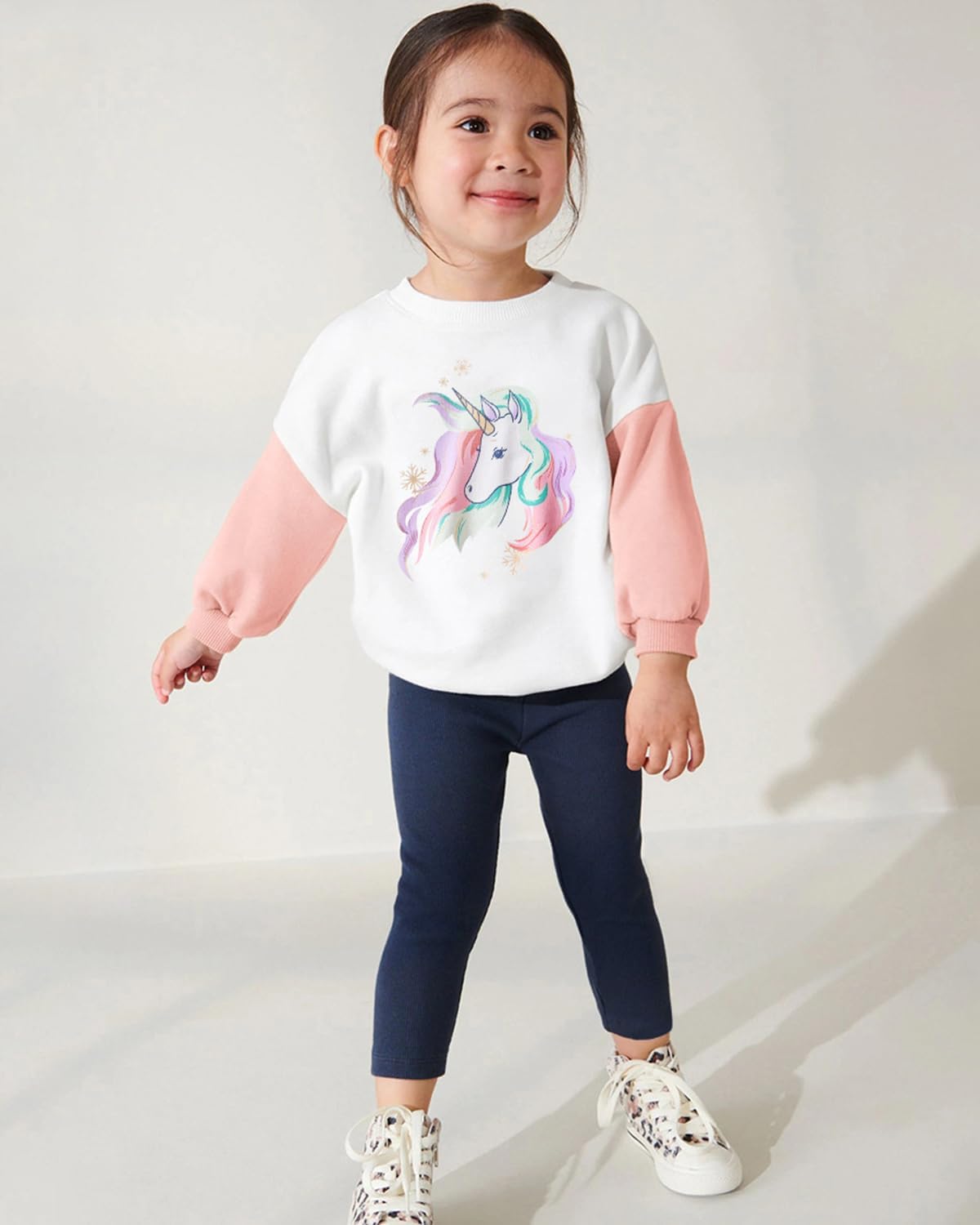 Mädchen Pullover für Kinder Langarmshirt Baumwolle Sweatshirt Winter Kleidung Langarm Tops 1-7 Jahre
