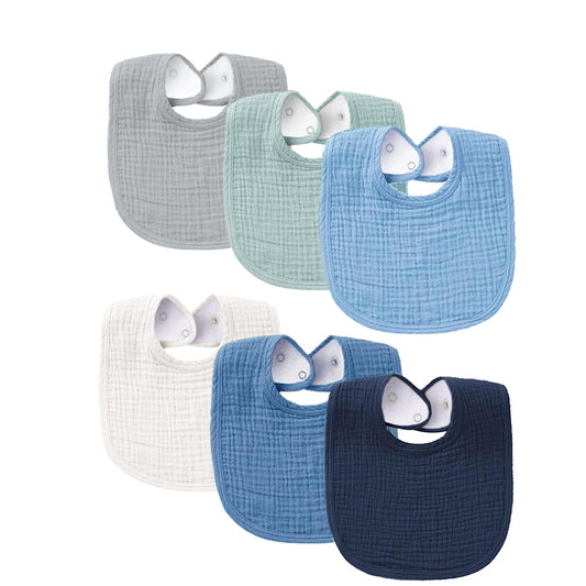 SLOSH Lätzchen Baby Für Neugeborene Babylätzchen für Babys und Kleinkinder Jungen und Mädchen Unisex Set Druckknopf