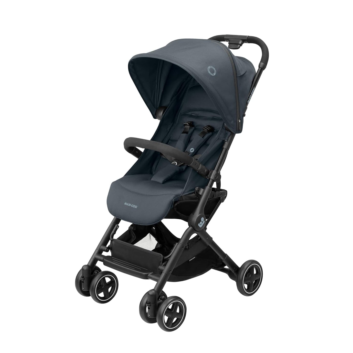 Maxi-Cosi Lara2 Baby Stroller, 0-4 Years, 0-22 kg, Lightweight, Compact Buggy, 3 Recline Positions, Lie-Flat Position, Small Fold, Shoulder Strap, Essential Graphite