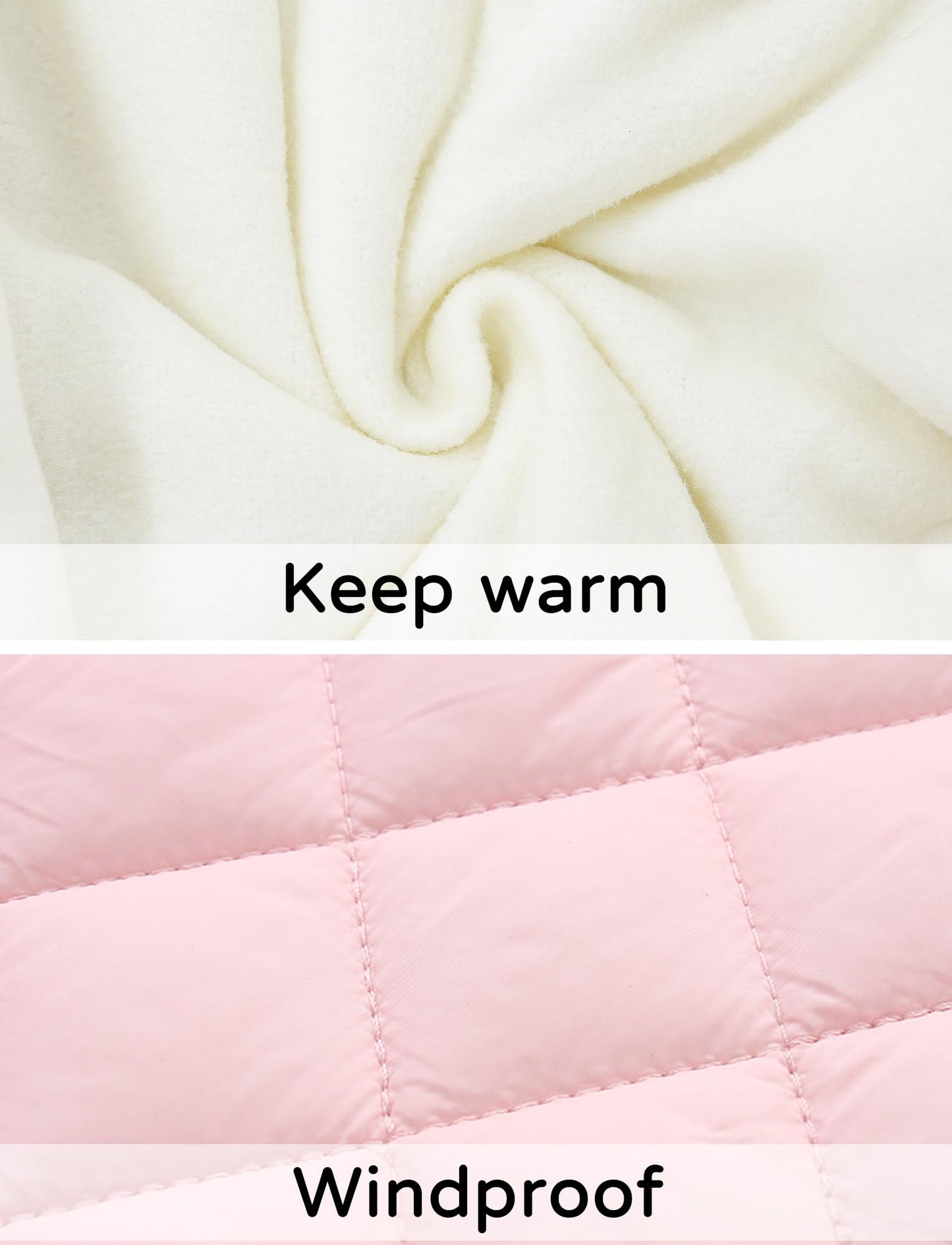 SEAUR Toddler Baby Winter Snowsuit Windproof One Piece Buffer Padded Romper Warm Hooded Outerwear for Baby 6-24 Months