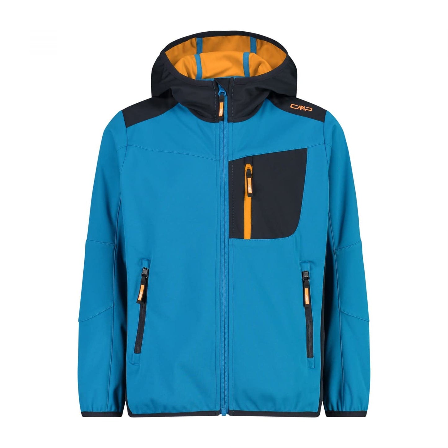 CMP Unisex Children's Lightweight Softshell Jacket with Fixed Hood Jacket Cocoon Coat