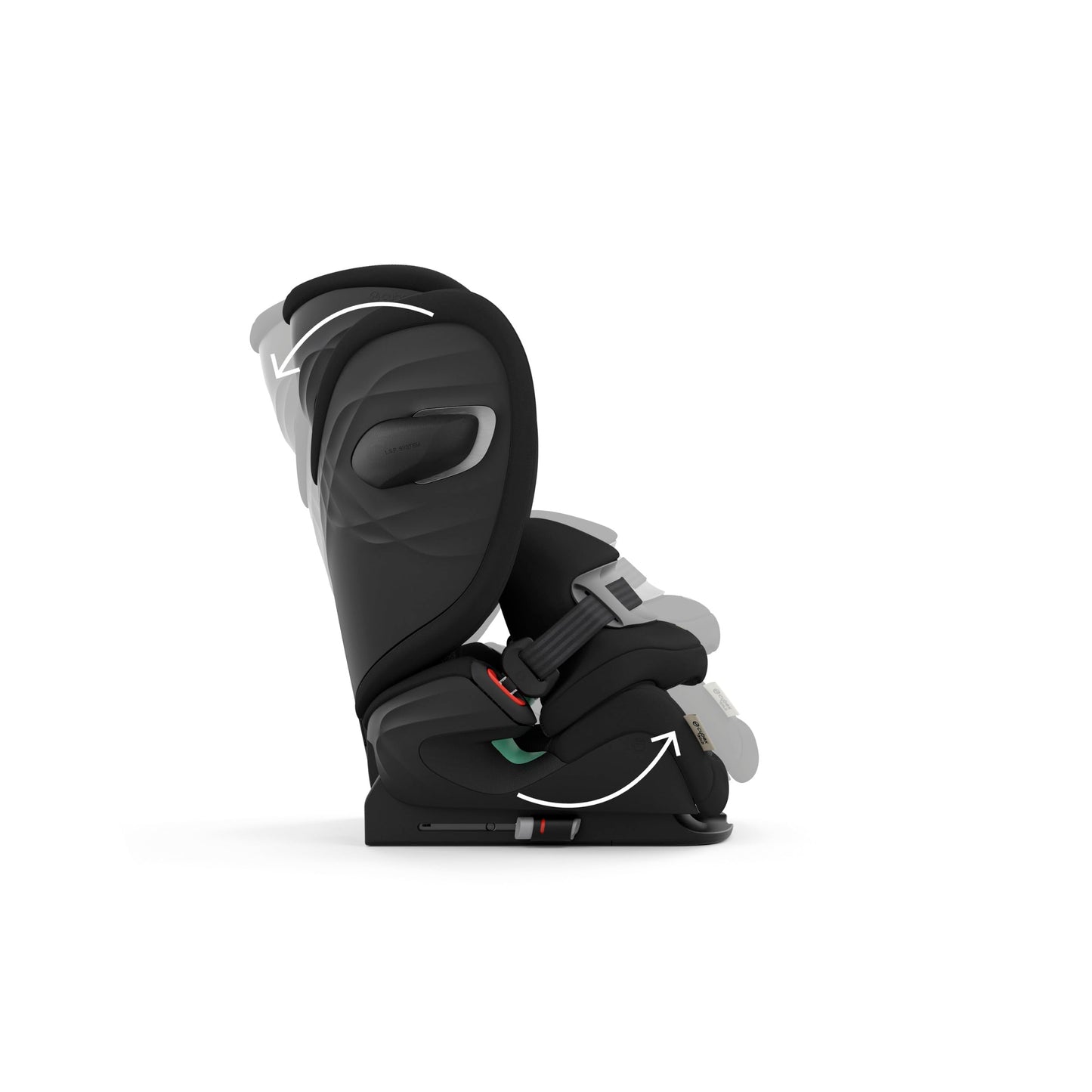 CYBEX Gold Kindersitz Pallas G i-Size, 76 - 150 cm, Ab ca. 15 Monate bis ca. 12 Jahre (ca. 9 bis 50 kg), Lava Grey - Meloni2