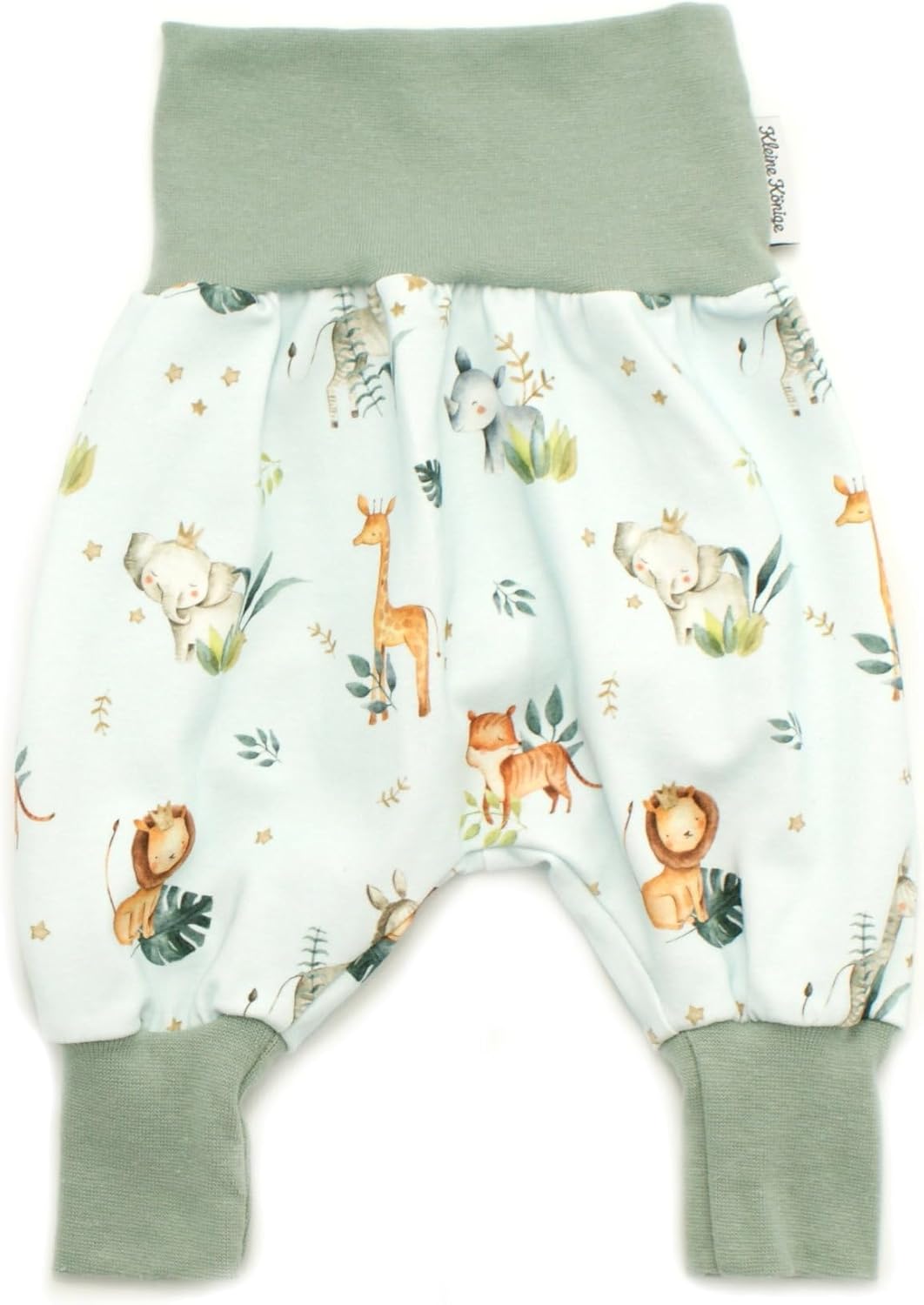 Kleine Könige Baby Boys' Baggy Trousers, Many Patterns, Ökotex 100 Certified, Sizes 50-128