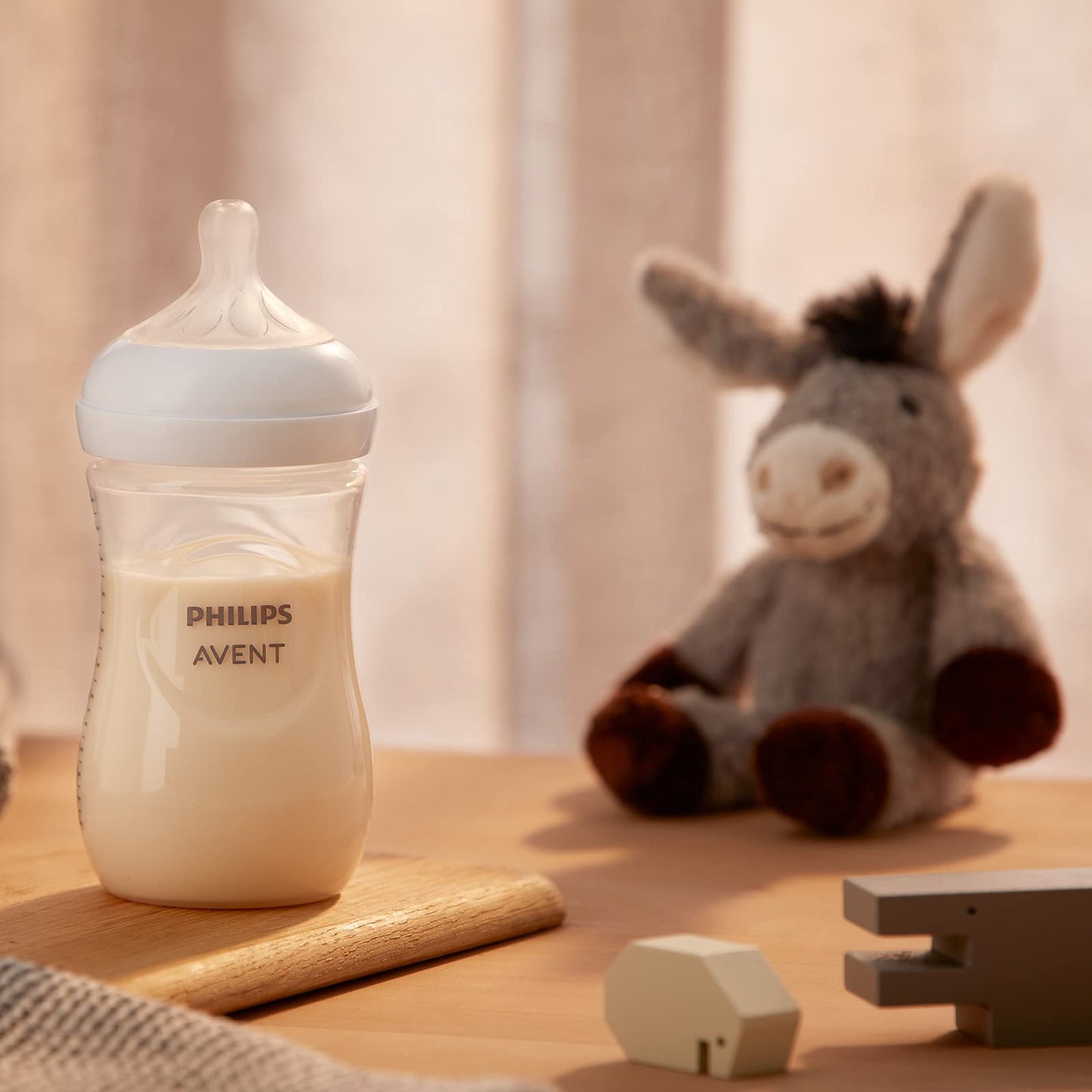 Philips Avent Babyflaschen Natural Response – 3x Babyflaschen, 260 ml, für Neugeborene ab 1 Monat, BPA-frei (Modell SCY903/03) - Meloni2