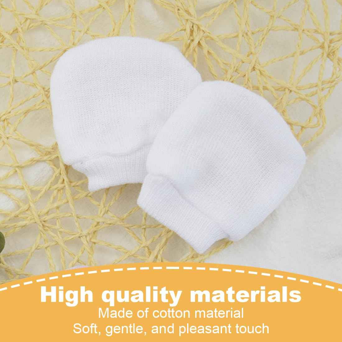 XPEX Winter Gloves for Baby and Newborn - Cotton Mittens for Boys and Girls, 0-6 Months