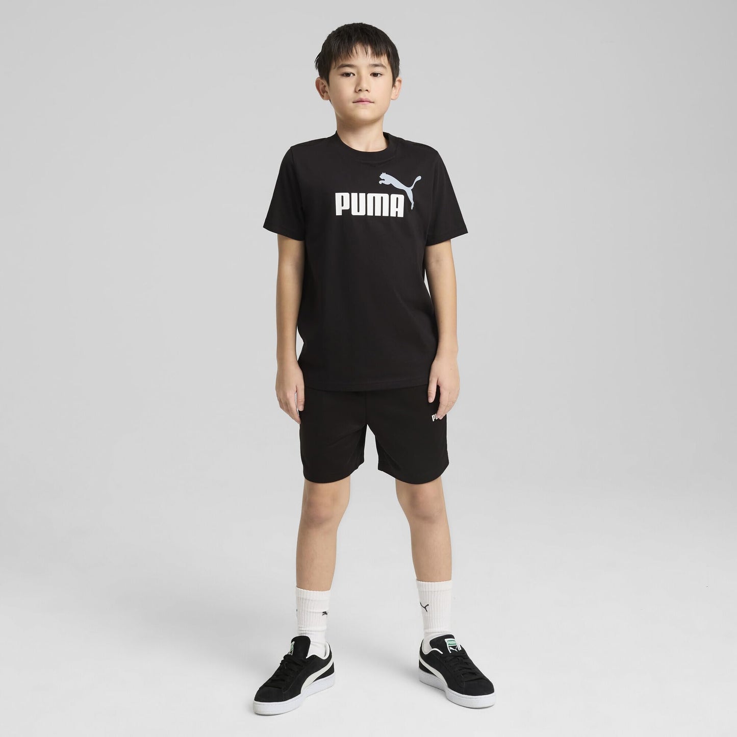 PUMA Jungen ESS 2 Color No.1 Logo Tee B T-Shirts (1er Pack)