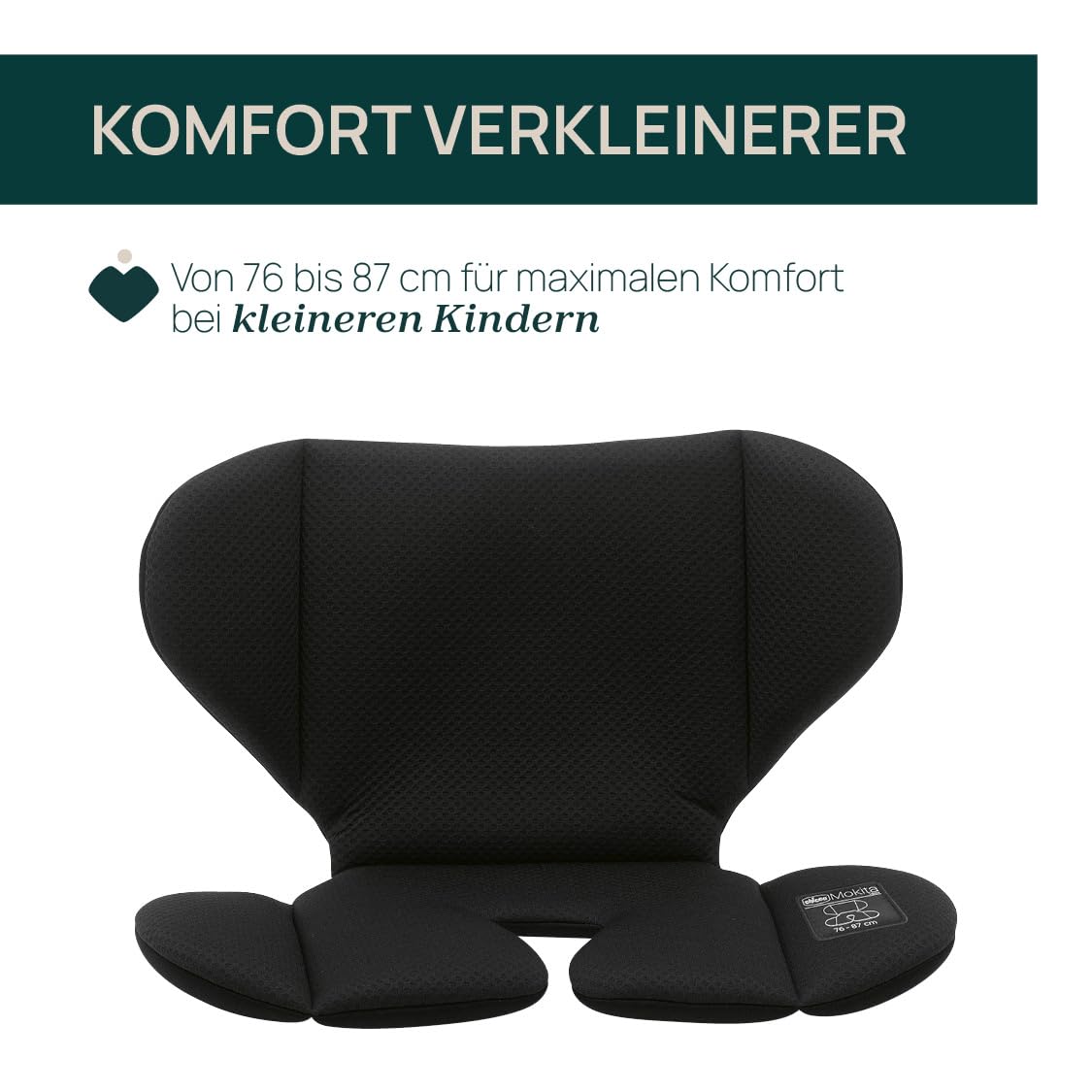 Chicco Unico Evo I-Size, Kindersitz 0-36 Kg, für Kinder von 40 bis 150 cm, homologiert ECE R129/03, Isofix 360° drehbar und neigbar, Gruppe 0+/1/2/3 von 0 bis 12 Jahren, Schwarz - Meloni2