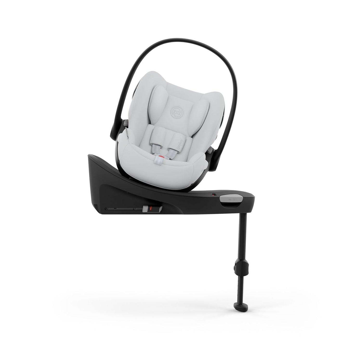CYBEX Gold Babyschale Cloud G i-Size Comfort, Inkl. Neugeboreneneinlage, Ab Geburt bis ca. 24 Monate, Für Kinder ab 40 cm bis 87 cm, Max. 13 kg, Moon Black - Meloni2