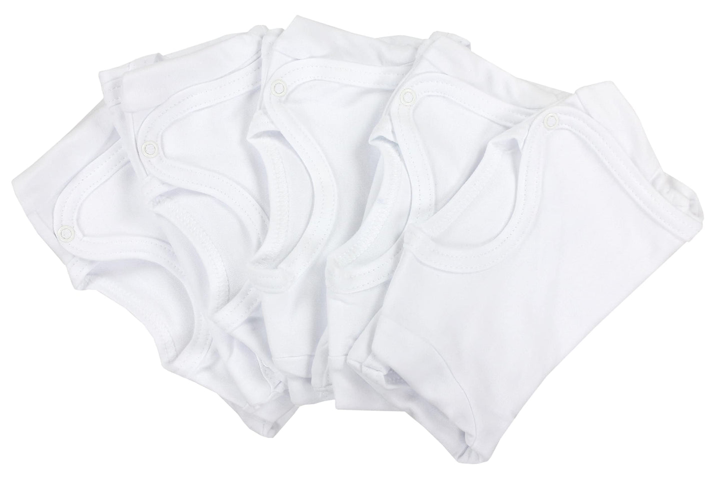 TupTam Baby Body Langarm – Wickelbody Langarm für Jungen & Mädchen, 5er Pack, 100% Baumwolle, OEKO-TEX