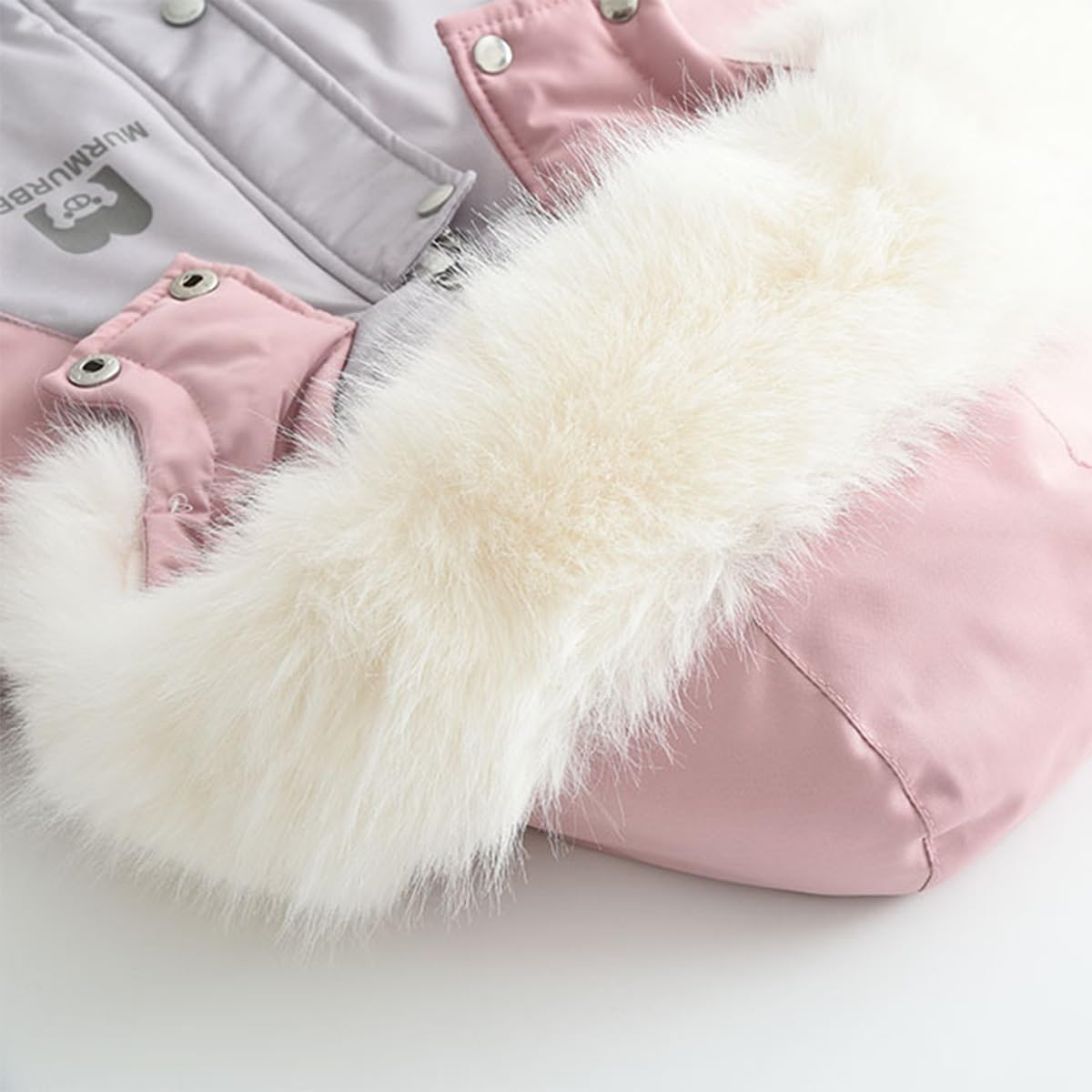 linboo Snowsuit Baby Romper Children Boys Jumpsuit Ski Suit Jumpsuit with Hood Girls One Piece Down Jacket Lined Winter Snow Overall