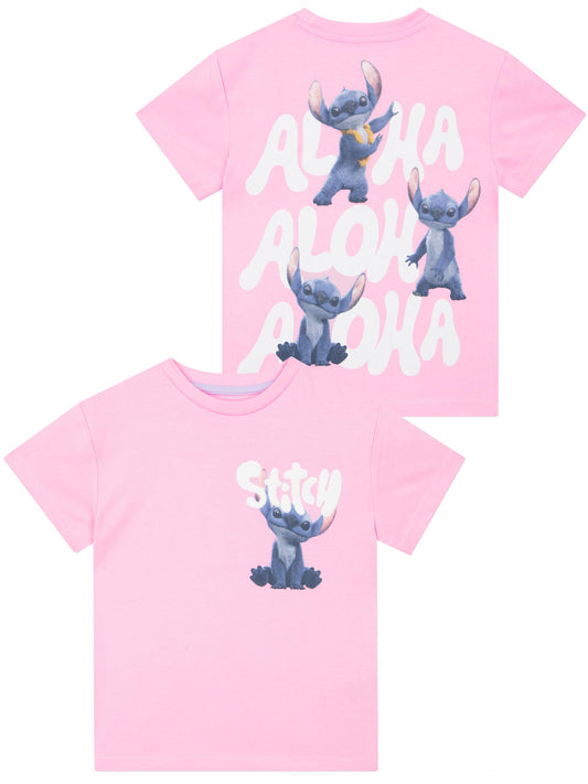 Disney Tshirt, Baumwolle T Shirt Mädchen, Lilo Und Stitch Tshirt Kinder Für Den Sommer, Stitch Tshirt