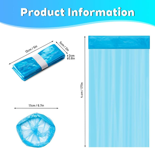 12 Stück Windeleimer Nachfüllkassetten, Nachfüllfolie Windeleimer Geruchsdichte, Eingedickte Nachfüllfolie für Windeleimer Nachfüllbeutel Kompatibel mit allen Arten von Nachfüllungen