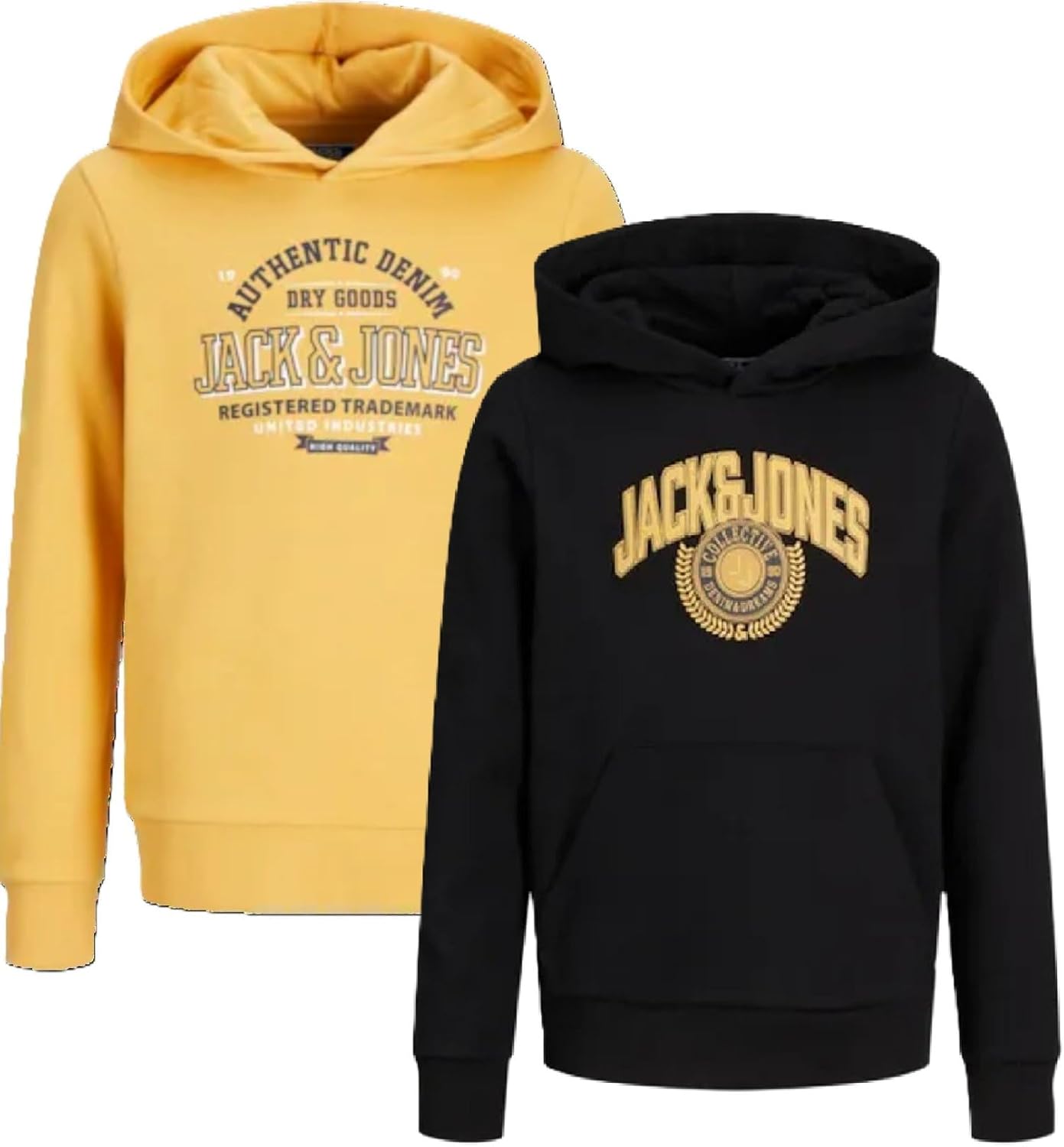 JACK & JONES Junior Kinder Jungen Kapuzenpullover Kids Hoodie Sweatshirt Sweat Shirt Hood