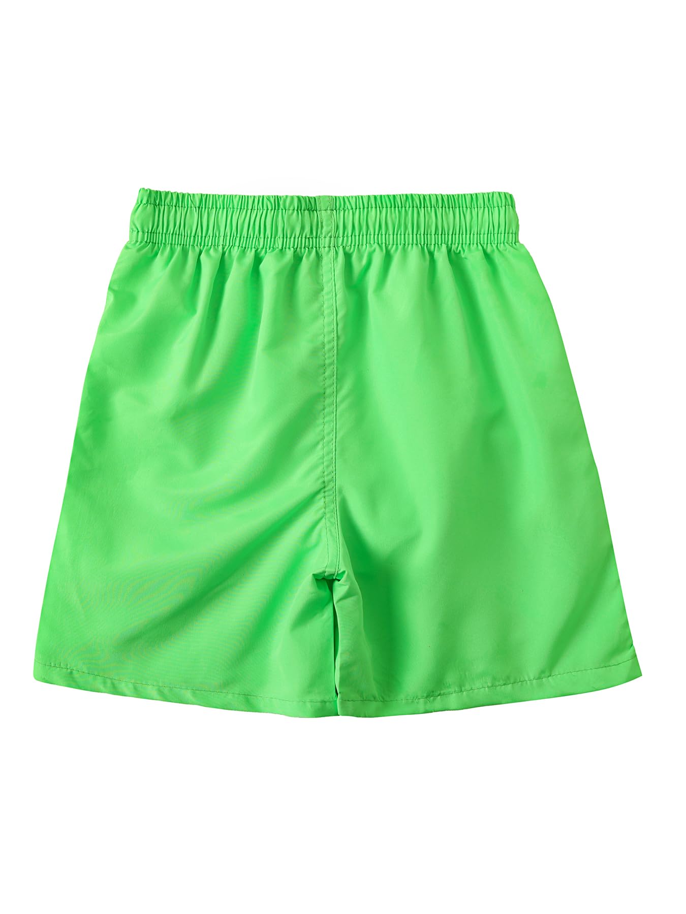 SERENYOU Boys' Board Shorts Children's Pattern Changing Swimming Shorts with Mesh Lining