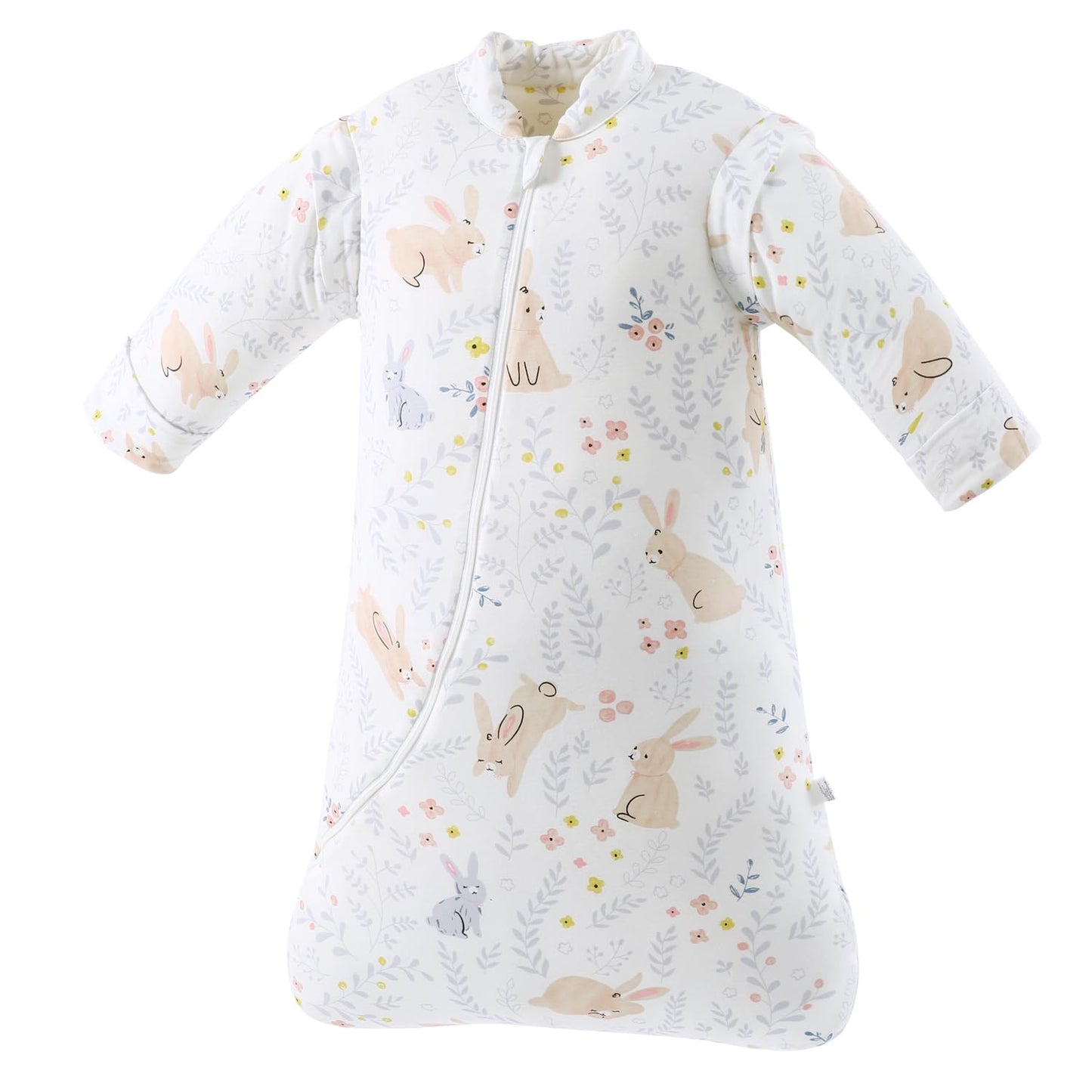 Chilsuessy Baby Sleeping Bag Winter, Removable Sleeves, Warm Lined 3.5 Tog Winter Sleeping Bags, Boys/Girls Sleeping Bag for Toddlers from 6 Months to 6 Years