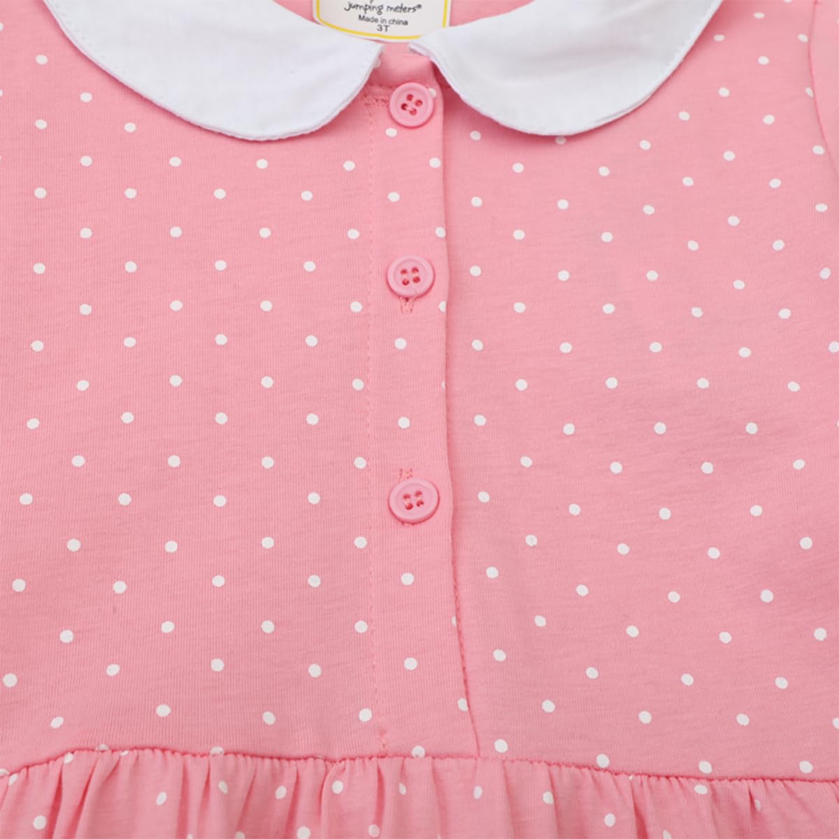 Beilei Creations Mädchen Kleider Kurzarm Baumwolle Kinder Kleid Süßes Muster Gr.85-140