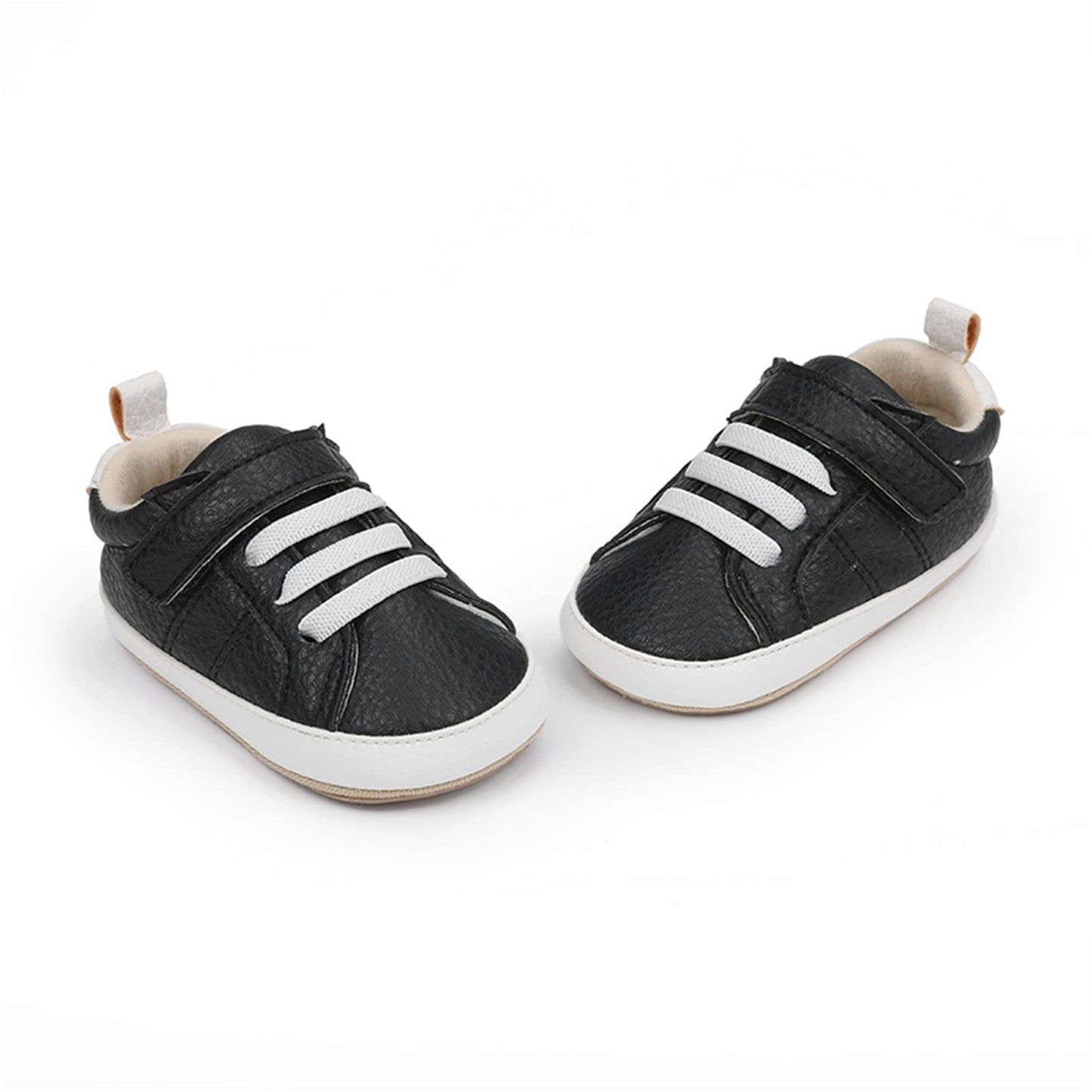 RVROVIC Babyschuhe Anti-Rutsch Oxford Loafer Flats für Jungen und Mädchen aus PU Leder mit weicher Sohle