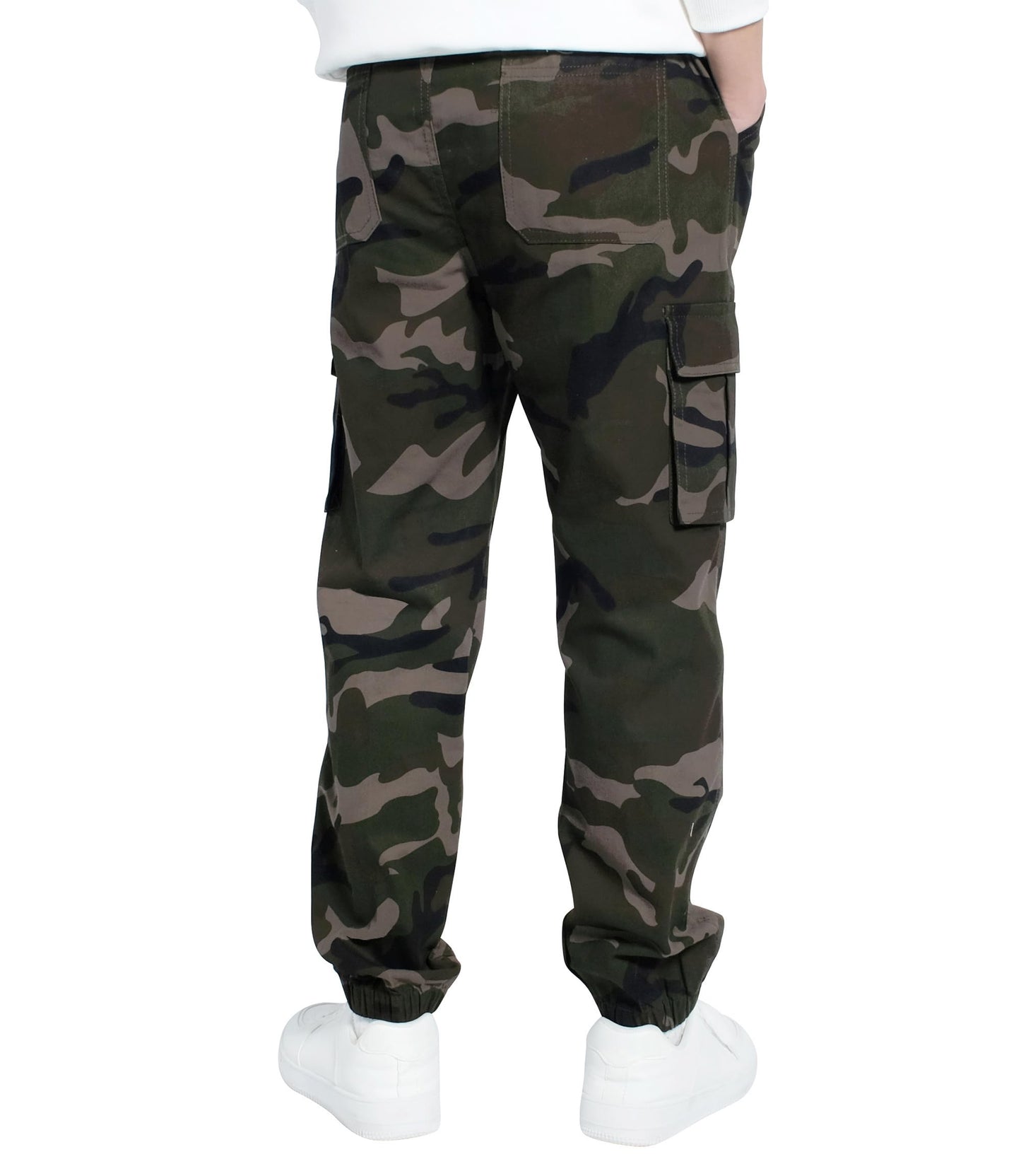 LAUSONS Hosen für Jungen Cargohose Kinder Hose Cargo Jogginghose Freizeithose mit Gummizug