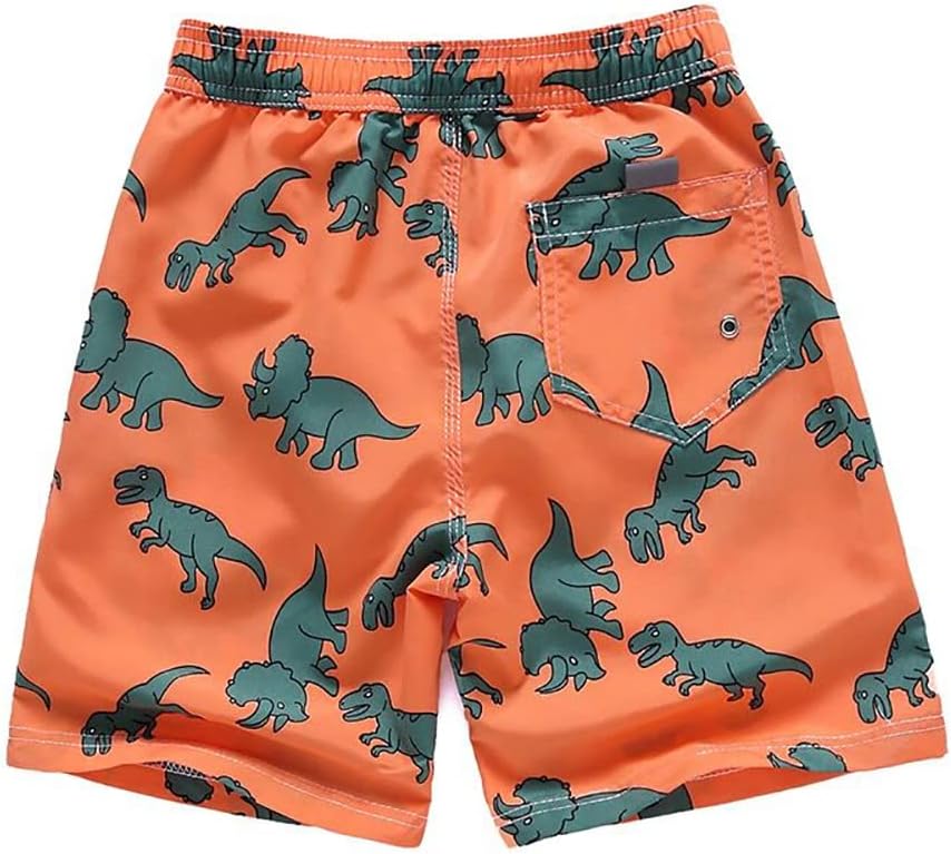 FedMois Jungen Badeshorts Schnelltrocknend Kinder Badehose Schwimmshorts