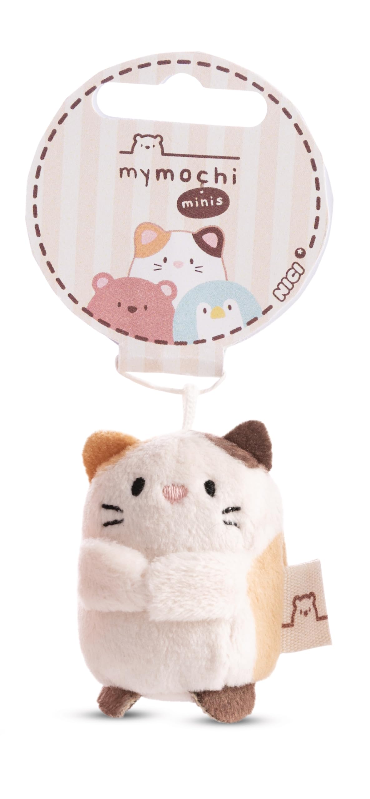 NICI Kuscheltier Fuchs Geeks 5cm rot - Stofftier aus weichem Plüsch, niedliches Plüschtier zum Kuscheln und Spielen, für Kinder & Erwachsene - tolle Geschenkidee