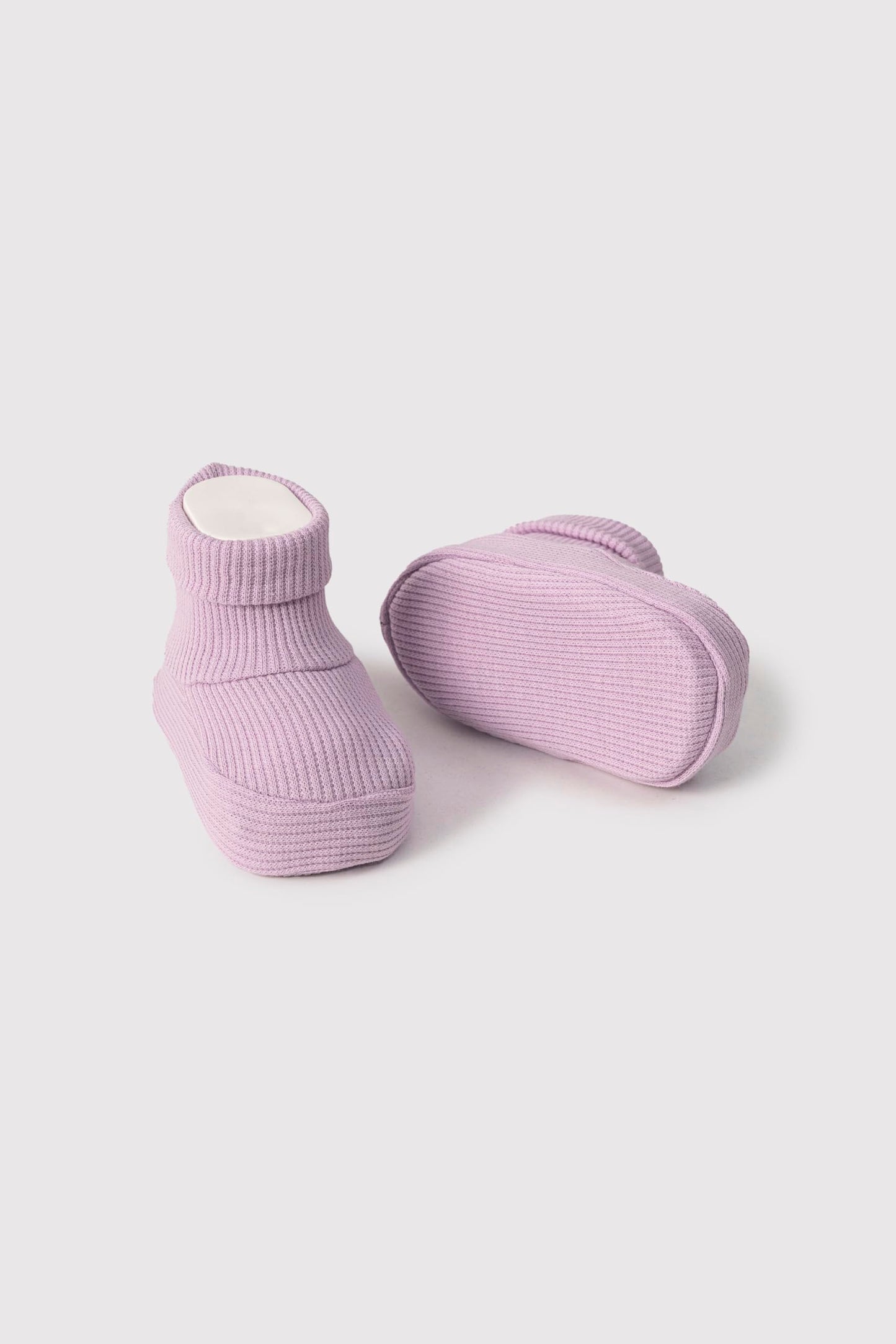 Generisch Baby Krabbel- Hausschuhe - Schuhe Neugeborene - Baumwolle - Diverse Farben - Mädchen - Jungs