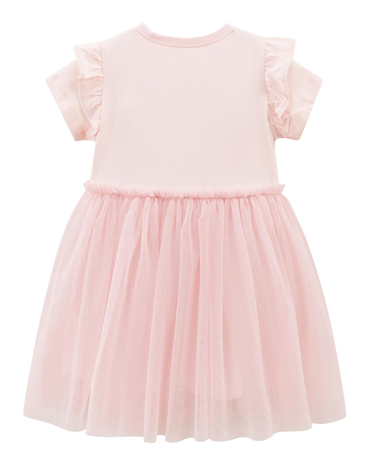Kleinkind Mädchen Kurze Ärmel Ostern Kleid Baumwolle lässig Jersey Shirt Playwear Applique Kleid