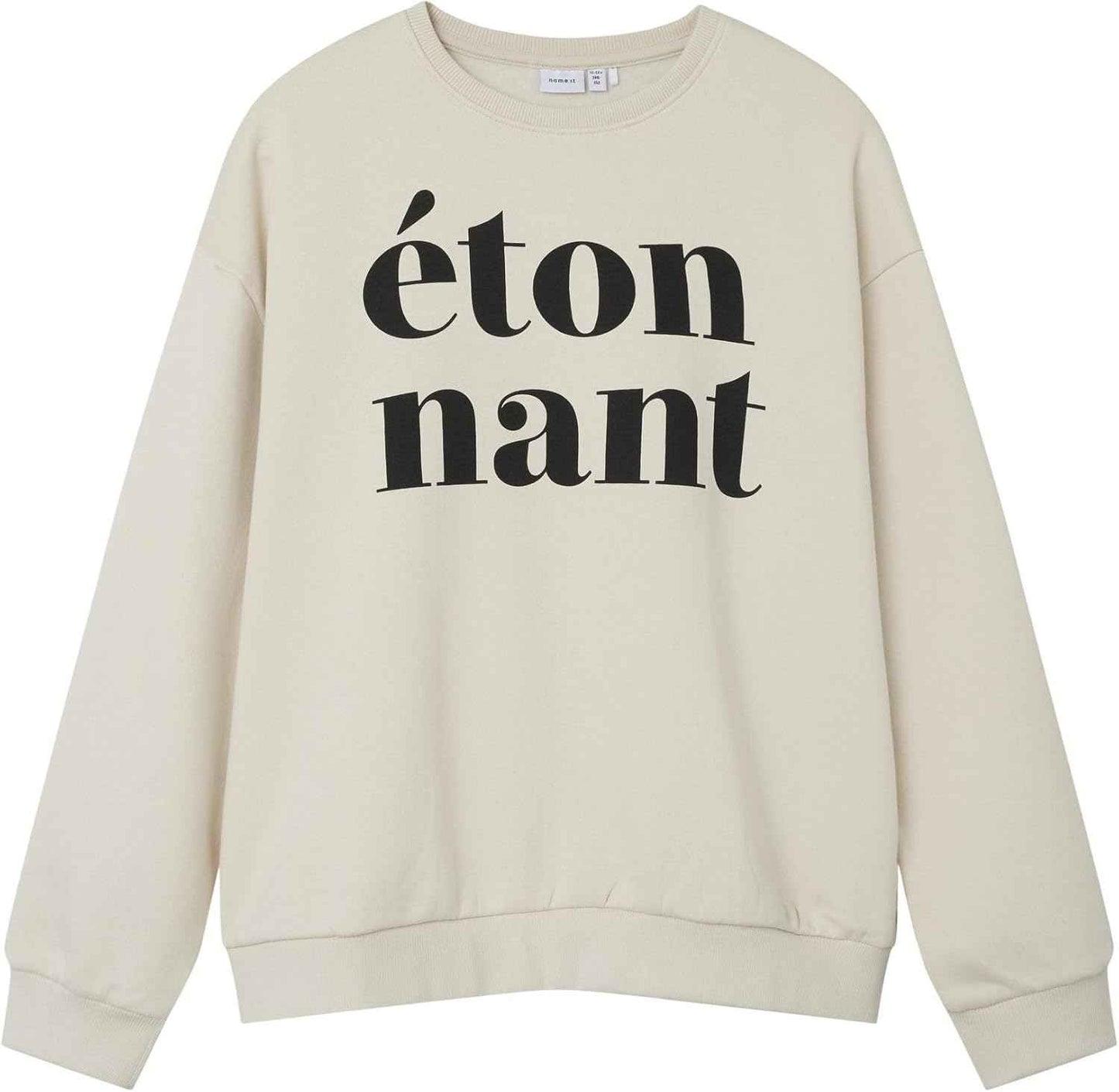 NAME IT Girls' Relaxed Fit Sweatshirt