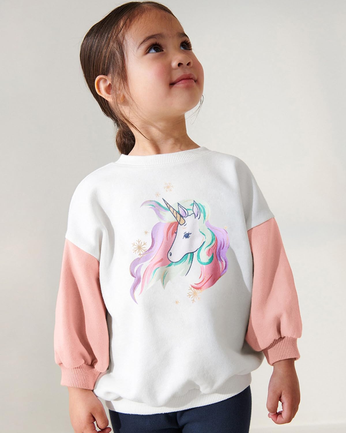 Mädchen Pullover für Kinder Langarmshirt Baumwolle Sweatshirt Winter Kleidung Langarm Tops 1-7 Jahre