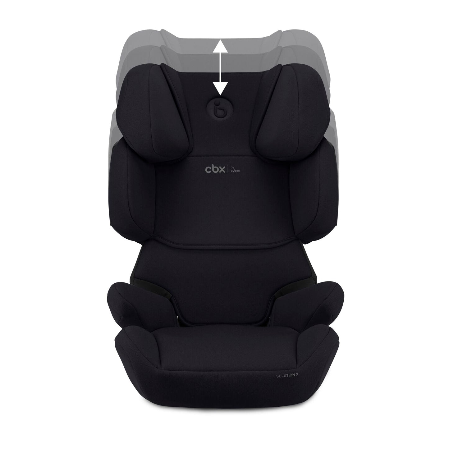 CBX by CYBEX Kinder-Autositz Solution X i-Fix, Für Autos mit und ohne ISOFIX, Ab ca. 3 bis 12 Jahre (100 - 150 cm), Ab ca. 15 bis 50 kg, Rot - Meloni2