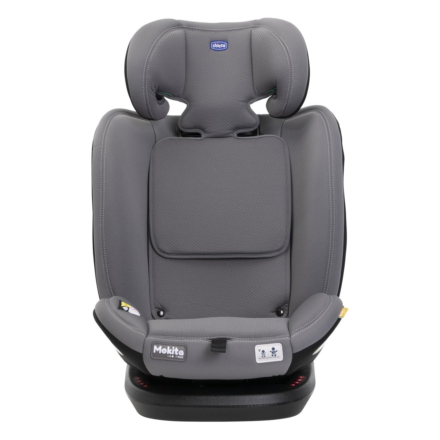 Chicco Unico Evo I-Size, Kindersitz 0-36 Kg, für Kinder von 40 bis 150 cm, homologiert ECE R129/03, Isofix 360° drehbar und neigbar, Gruppe 0+/1/2/3 von 0 bis 12 Jahren, Schwarz - Meloni2
