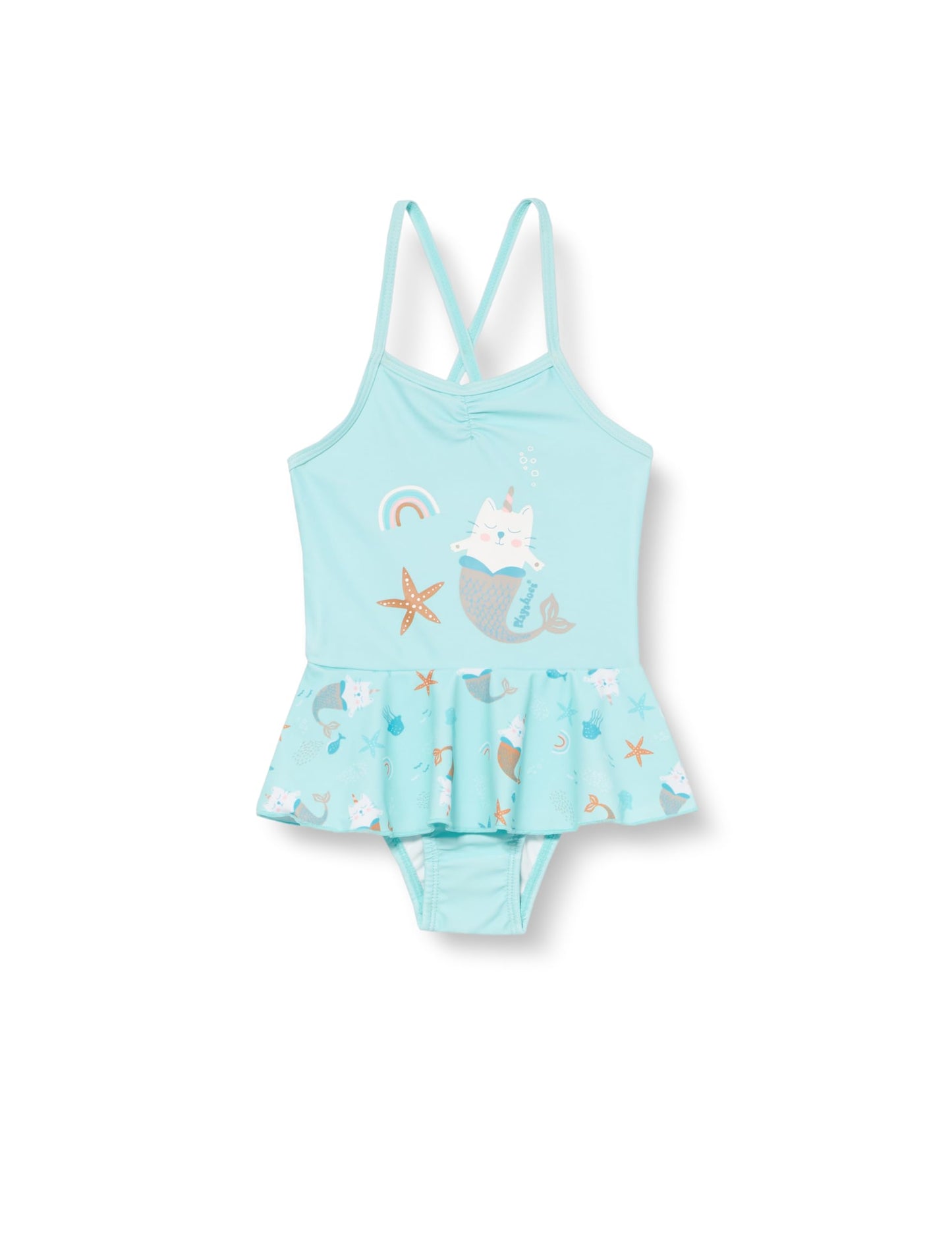 Playshoes Mädchen Uv-Schutz Badeanzug Schwimmanzug Badebekleidung