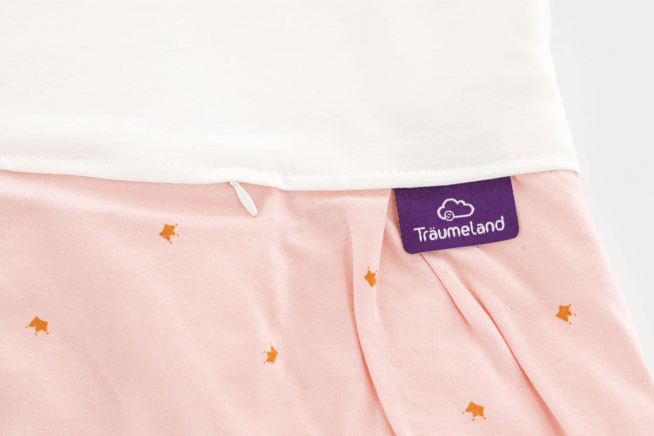 Träumeland Liebmich Sleeping Bag, All-Year Sleeping Bag, Sleeveless Outer Bag, Baby Sleeping Bag Grows with Your Child, Washable Children's Sleeping Bag, Lightweight Cotton Sleeping Bag, Breathable