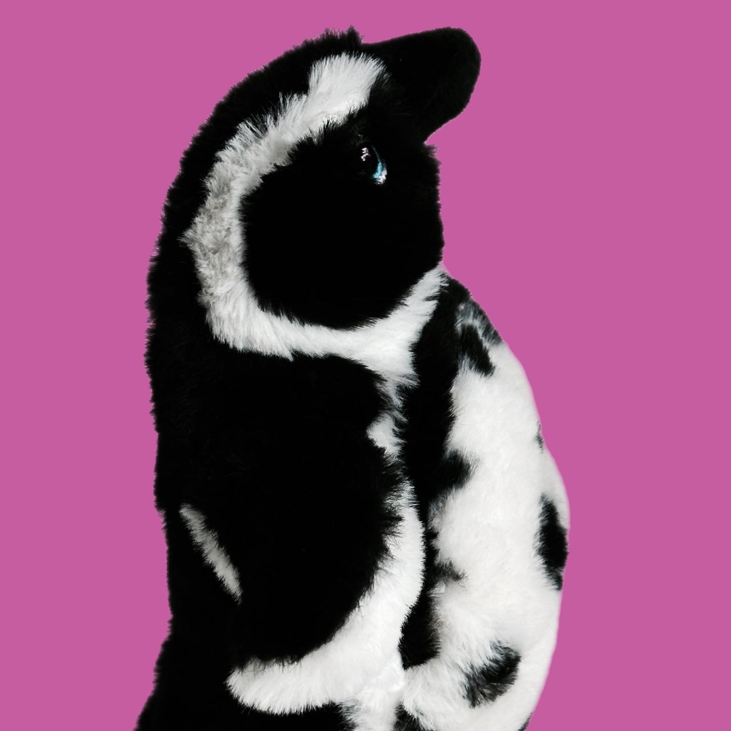 Deluxe Paws Plüsch, kuschelig, weich, Öko-Spielzeug, 100% recycelt (Kuh)