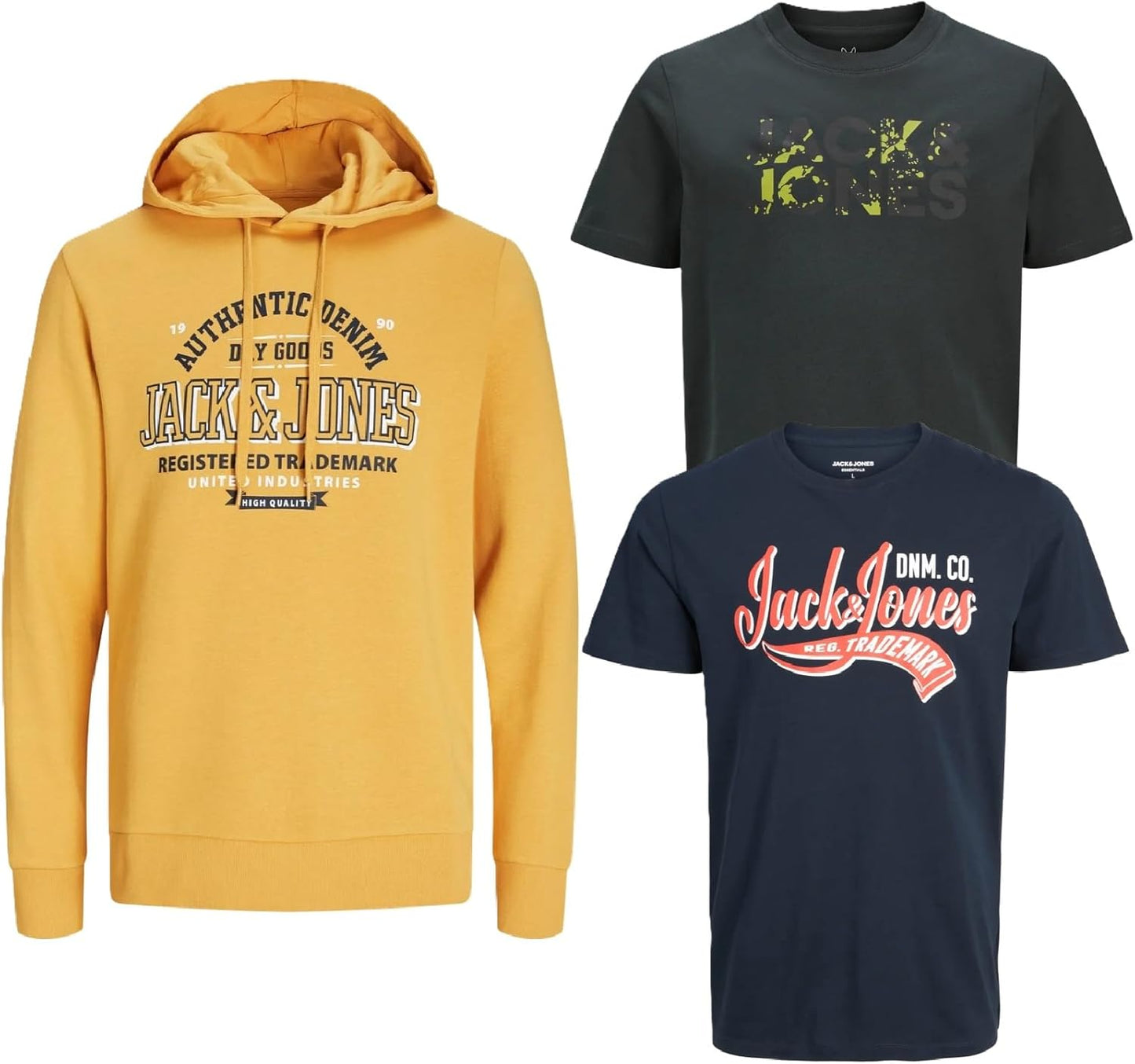 JACK & JONES Junior Kinder Jungen Kapuzenpullover Kids Hoodie Sweatshirt Sweat Shirt Hood