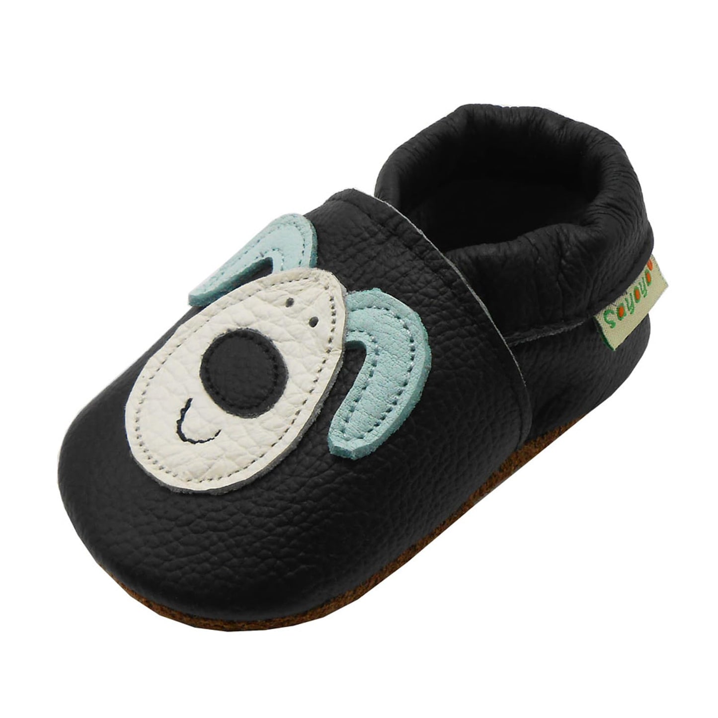 SAYOYO Weiche Leder Babyschuhe für das Laufen und Krabbeln