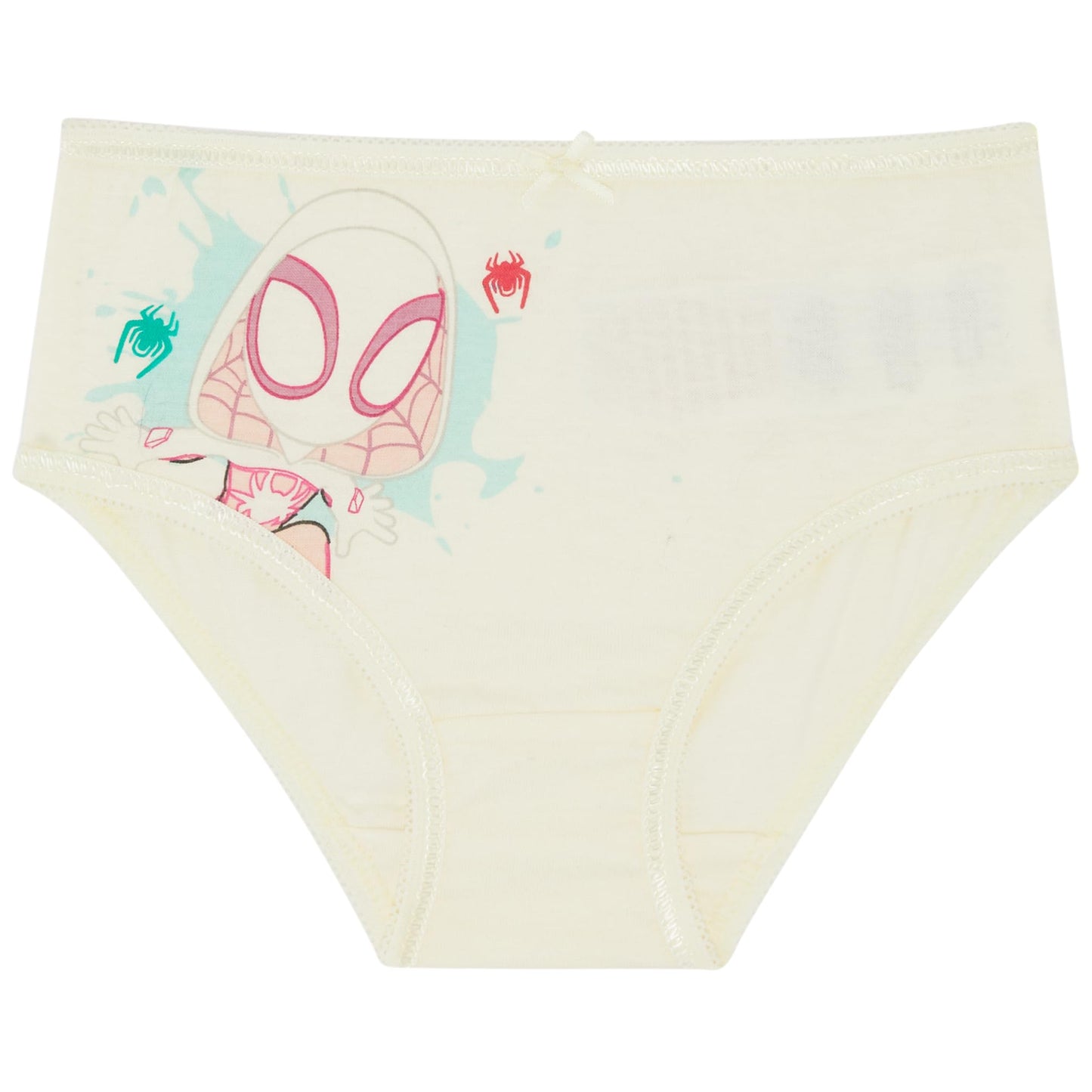Marvel Spidey & Friends Slip für Mädchen, 100 % Baumwolle, 5 Stück