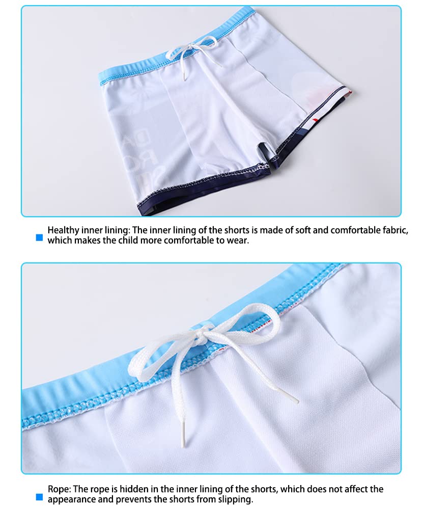 NautySaurs Pack of 2 Boys Swimming Shorts 5-13 Years Large Boys Swimwear Dinosaur Kids Swimming Trunks