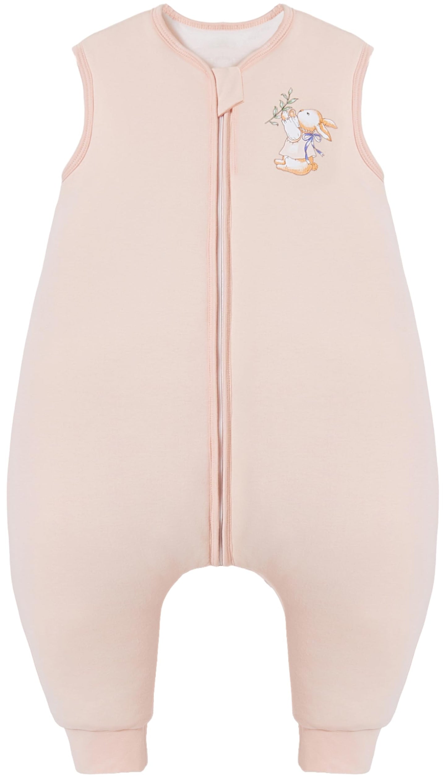 Chilsuessy Baby Sleeping Bag with Legs, 2.5 Tog All-Season Sleeping Bag (CPC Certification) for Infants, Children, Dinosaur Park, 80 cm, Baby Height 90–100 cm