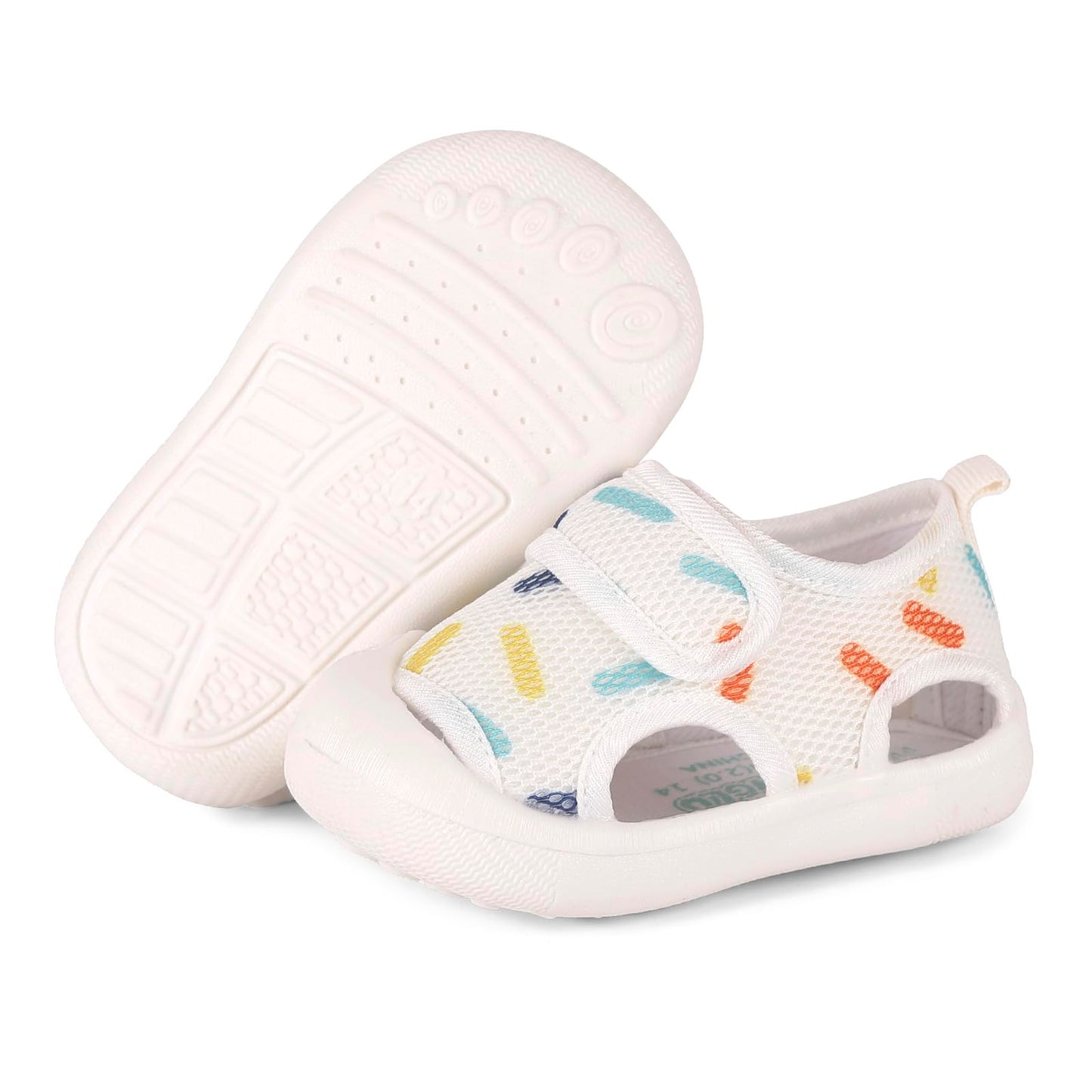 Cheerful Mario Babyschuhe 0-3 Jahre Sport Sandalen für Jungen und Mädchen – Lauflernsandalen für Kleinkinder Sommer Barfußschuhe Erste Schuhe