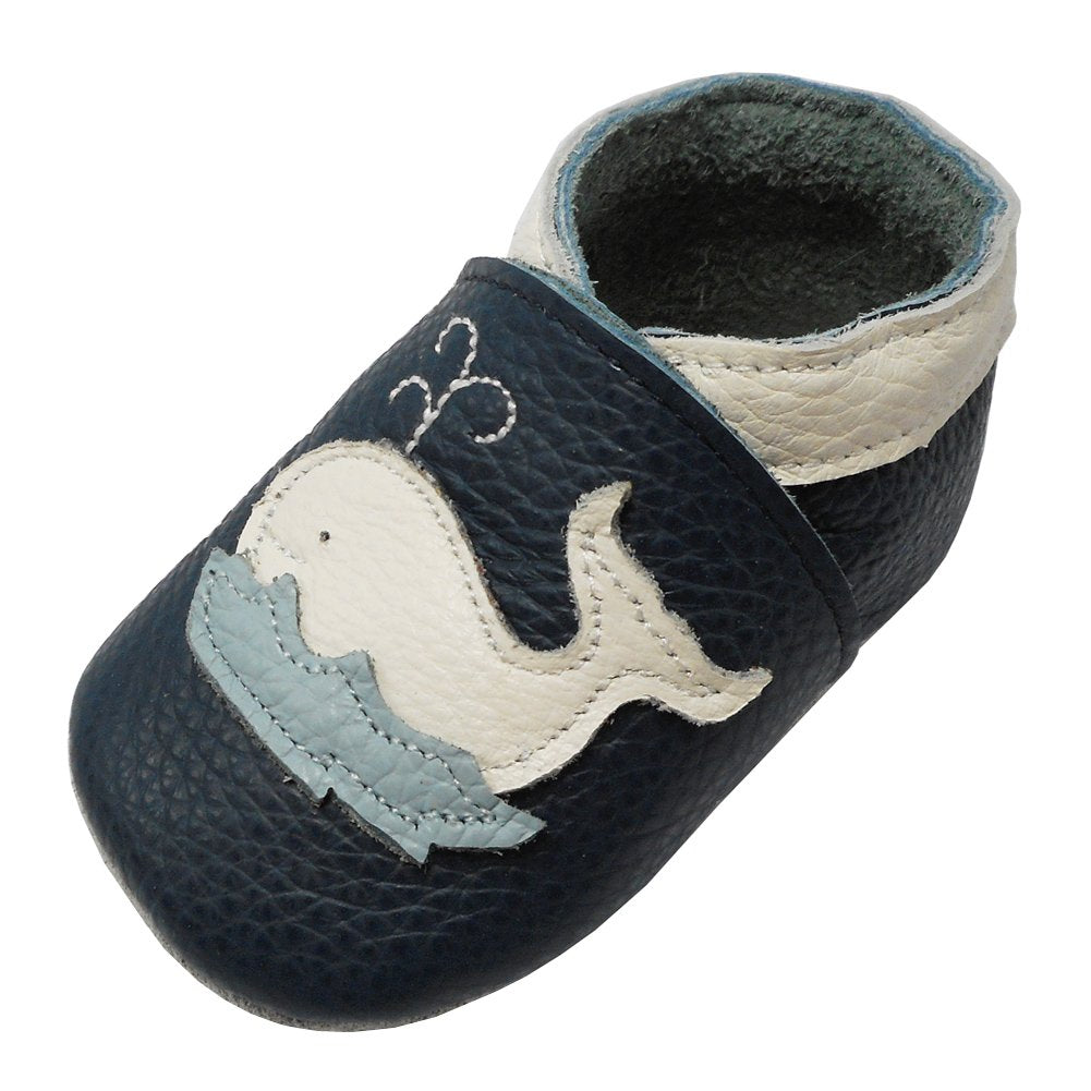 YIHAKIDS Crawling Shoes Baby Shoes First Walking Shoes Boys Girls Moccasins Soft Suede Soles Toddler Leather Shoes Slippers Learning Running Shoes