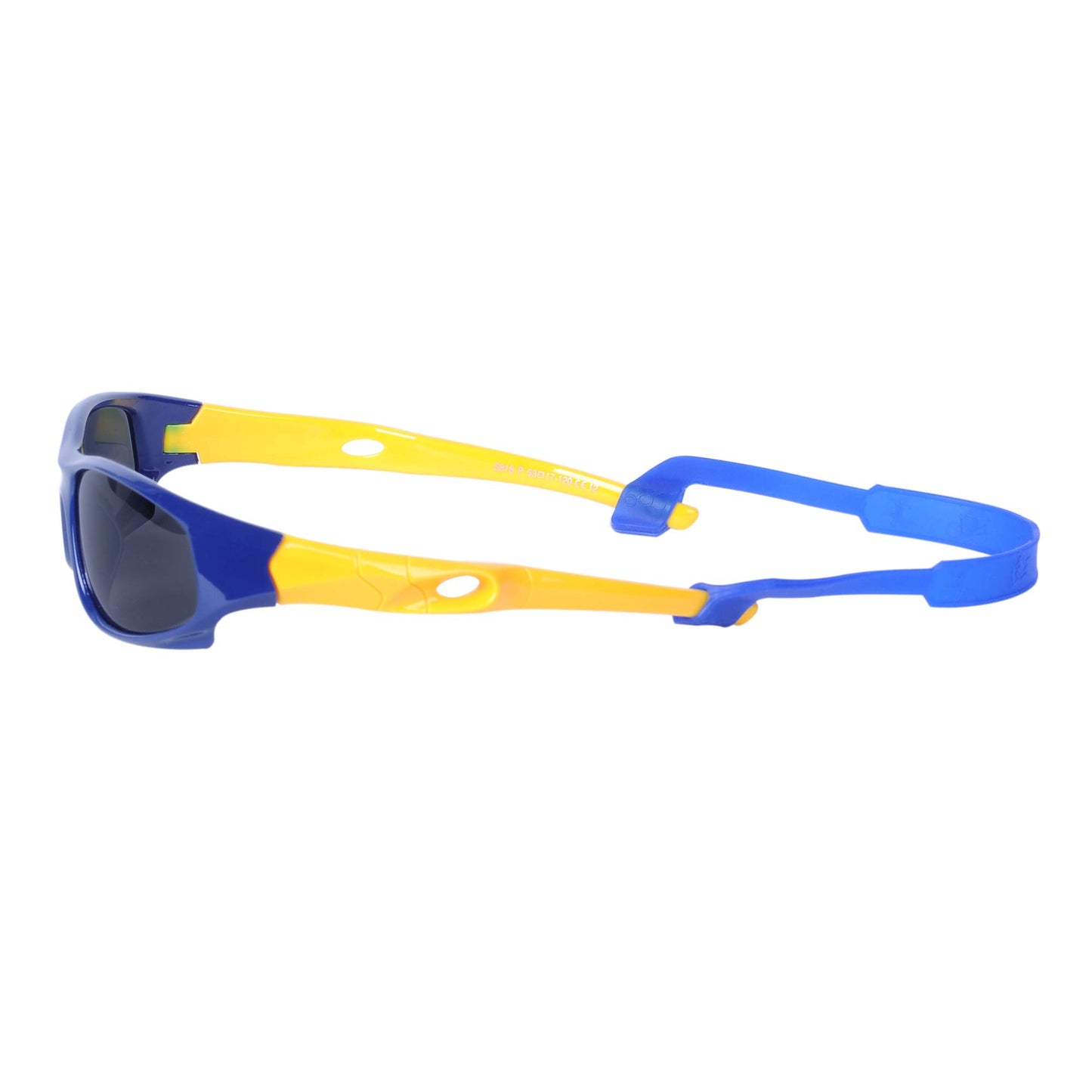 Sport-Sonnenbrille für Kinder, polarisiert, bruchsicher, für Jungen und Mädchen (3-12 Jahre) + Brillenbänder + Brillenetui