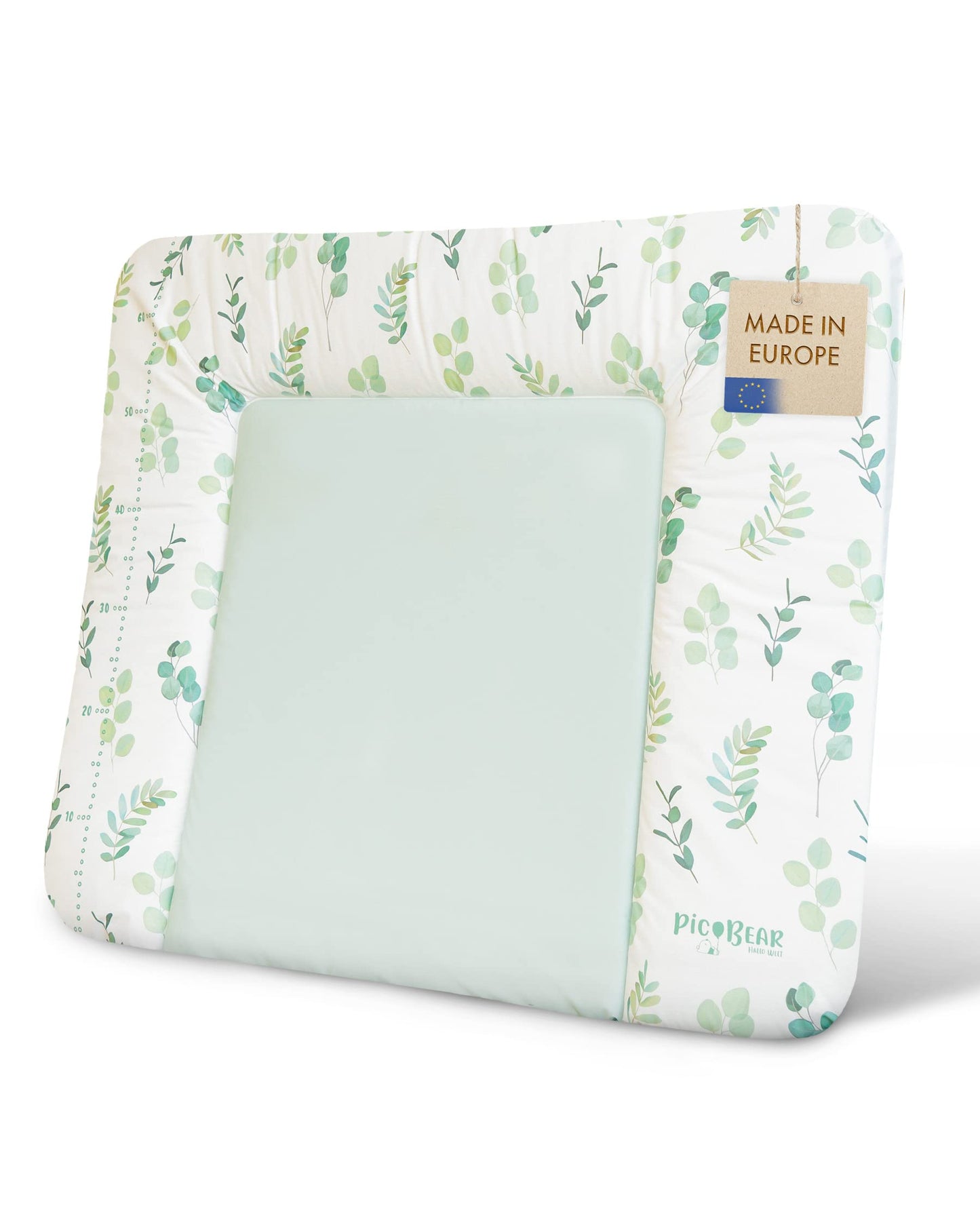 pic Bear Wickelauflage - hochwertige OEKO-TEX Wickeltischauflage - pflegeleichte Wickelunterlage - Auflage Wickelkommode - 85 x 72 cm - Sealife