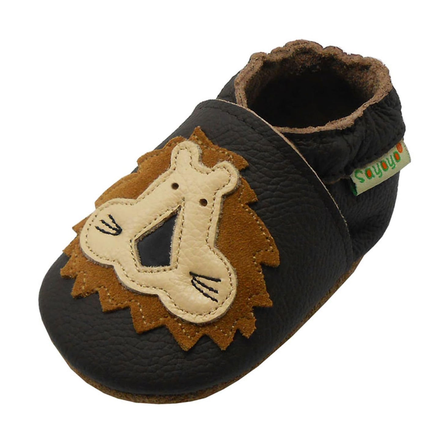 SAYOYO Weiche Leder Babyschuhe für das Laufen und Krabbeln