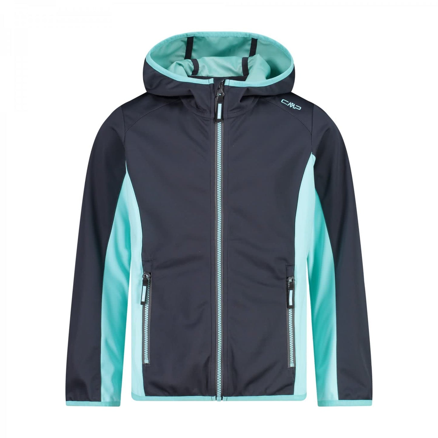CMP Unisex Children's Lightweight Softshell Jacket with Fixed Hood Jacket Cocoon Coat