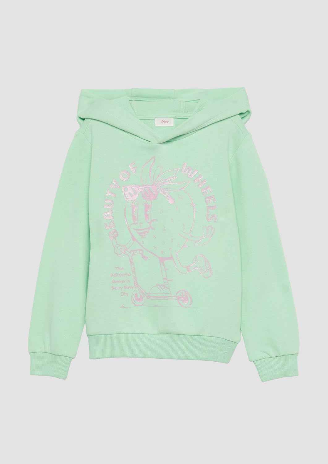 s.Oliver Junior Mädchen Kapuzen-Sweatshirt mit Frontprint