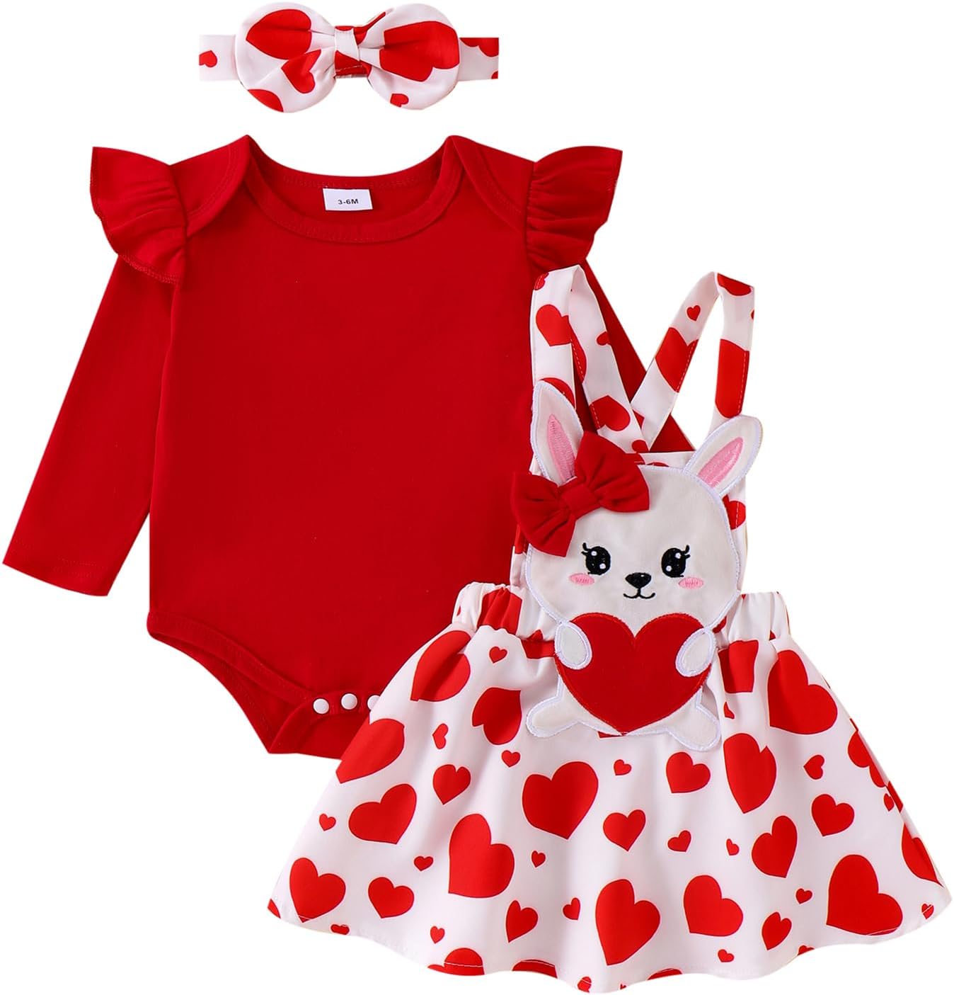 ESSECMBS Infant Baby Girl Halloween Romper Skirt 3 Pieces Clothing Set Long Sleeve Ruffle Shoulder Body Braces Pumpkin Ghost Skirt Headband Girls All Saints Clothing