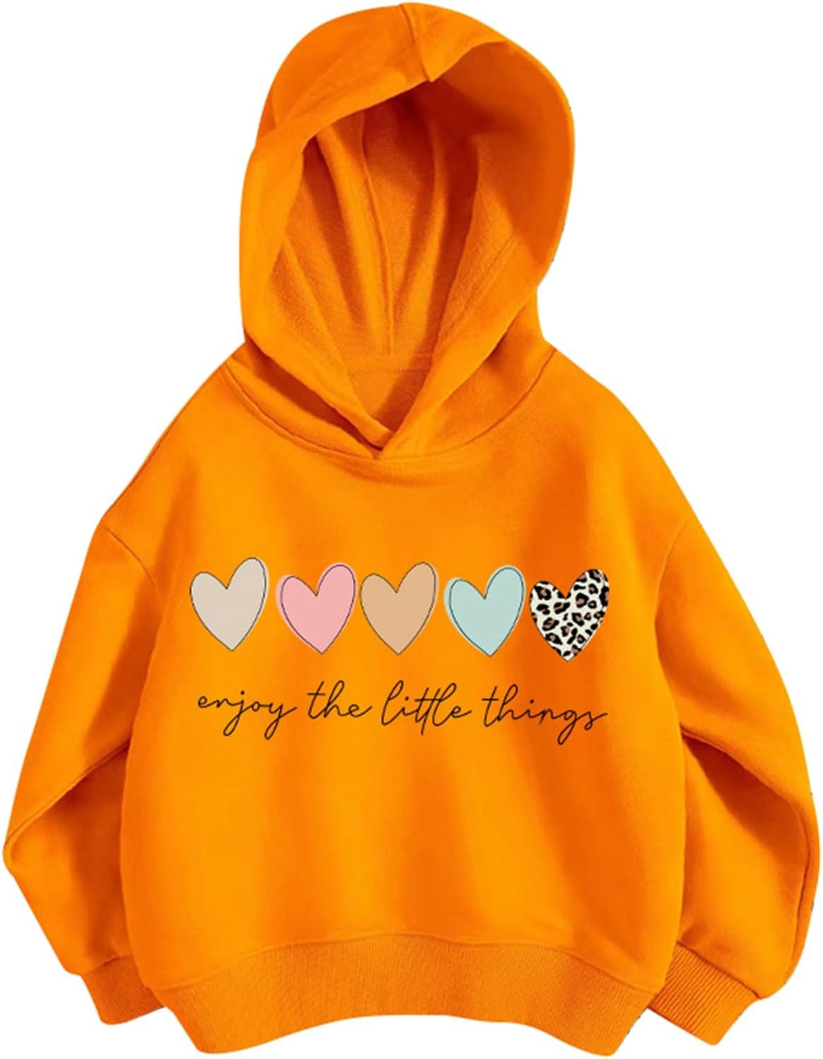 Pullover Mädchen Hoodie Niedlicher Katzen-Druck Lässig Locker Kapuzenpullover Frühling Herbst Langarm Pullover Sweatshirt mit Kapuzen Langarmshirt Oberteile für 3-12 Jahre